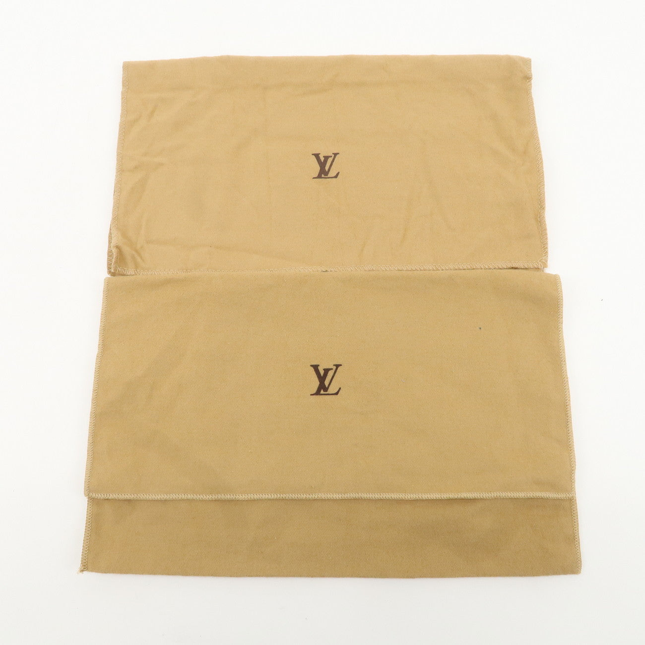 Louis Vuitton Set of 19 Dust Bag Storage Bag Beige Used