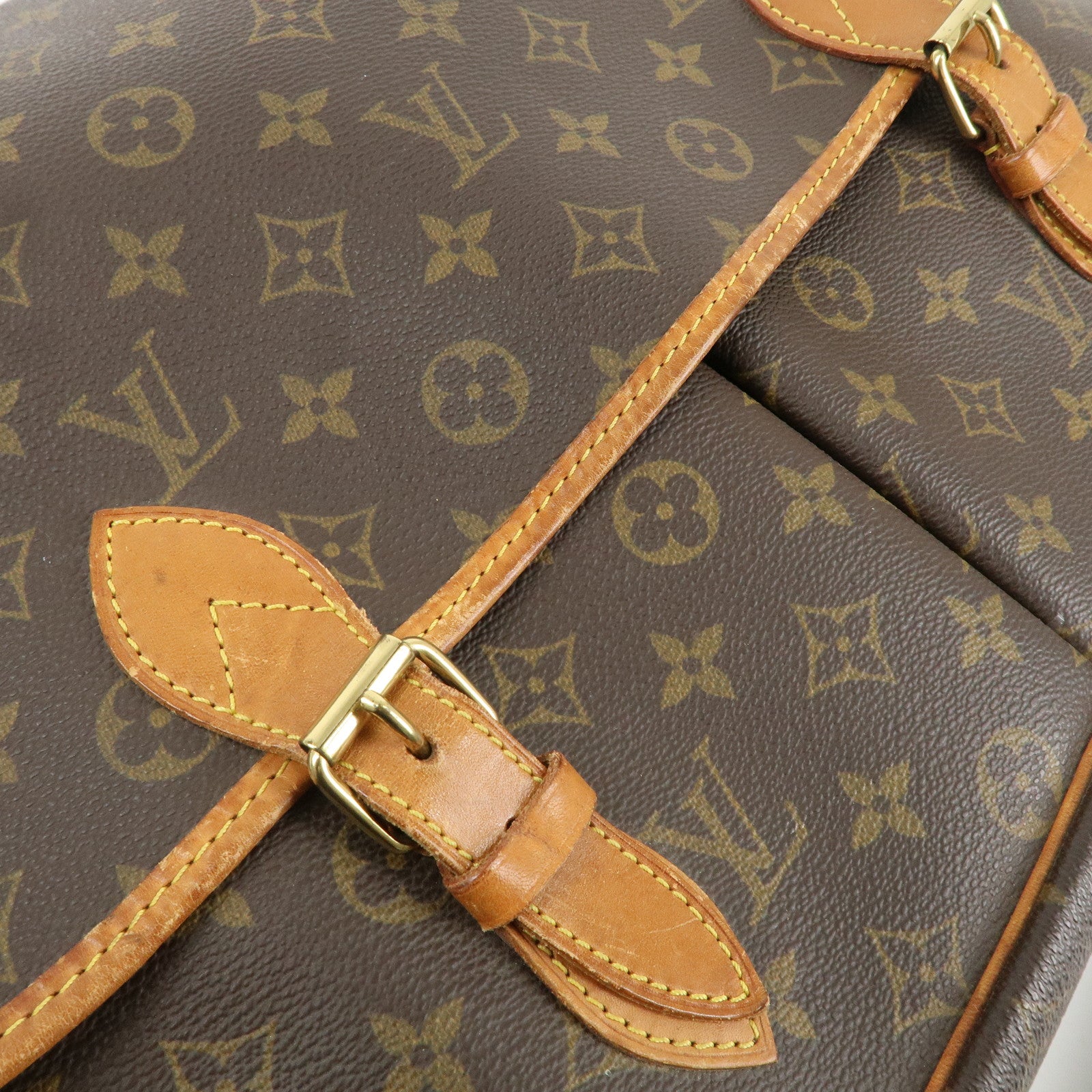 Louis Vuitton Monogram Gibessiﾃｨre GM Shoulder Bag M42249