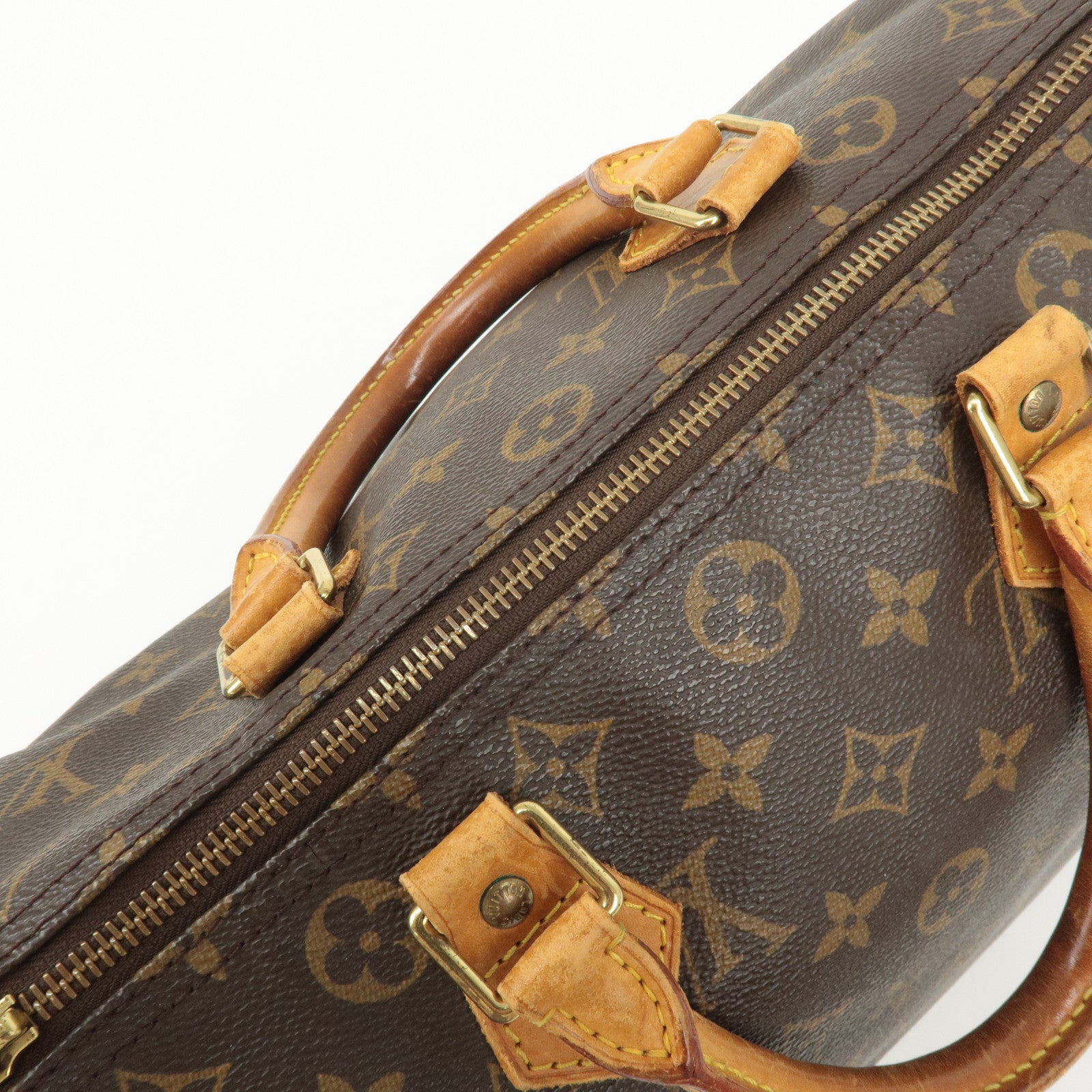 Louis Vuitton Monogram Speedy 30 Hand Bag Boston Bag M41526 Used