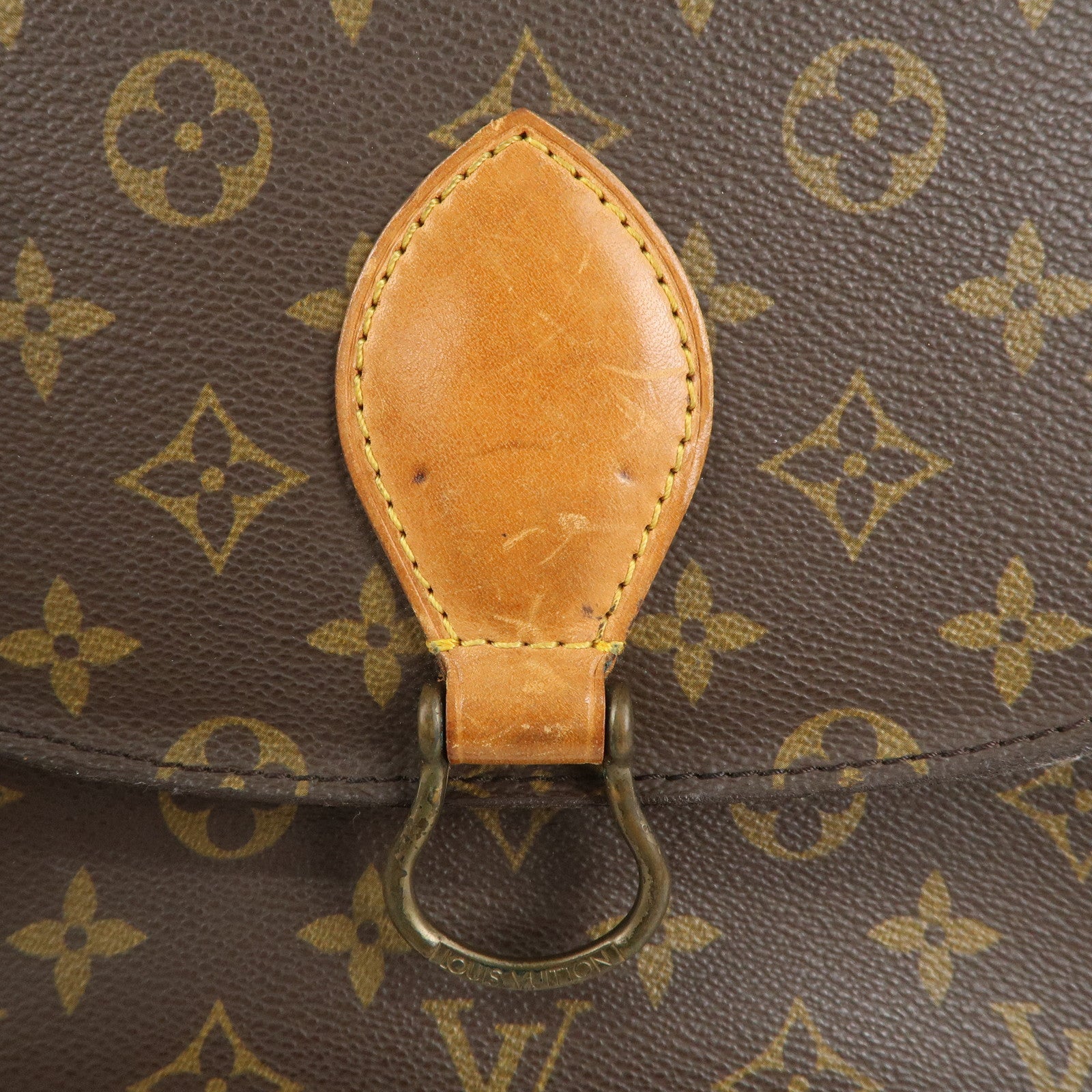 Louis Vuitton Monogram Saint Cloud GM Shoulder Bag Brown M51242