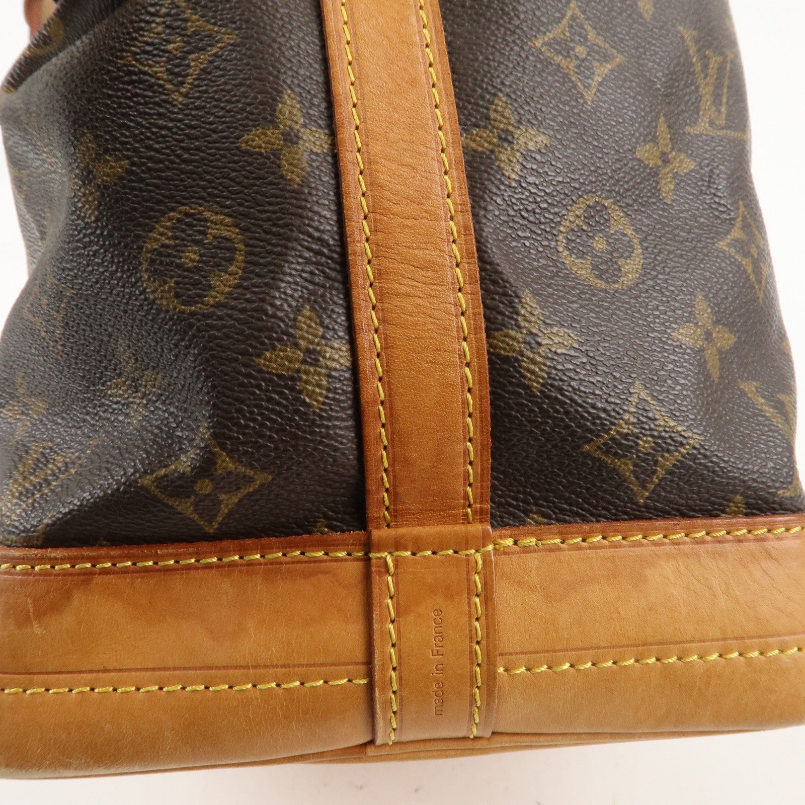 Louis Vuitton Monogram Noe Shoulder Bag Hand Bag Brown M42224