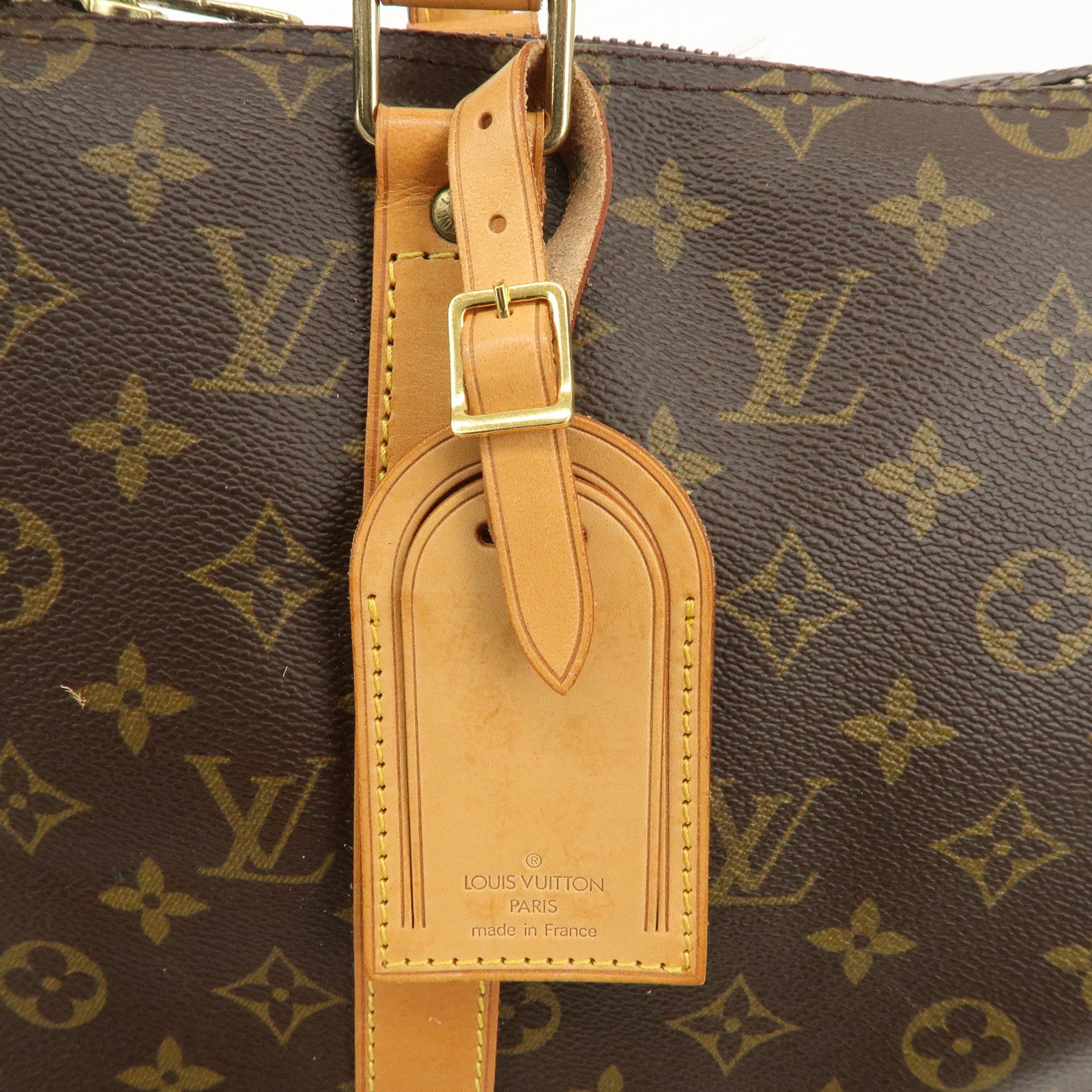 Louis Vuitton Monogram Keep All Bandouliere 50 Boston Bag M41416 Used