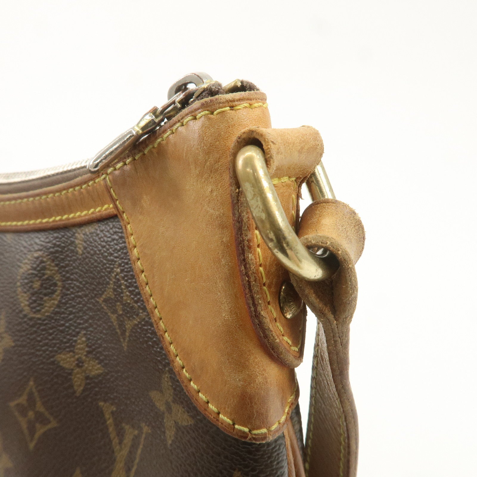 Louis Vuitton Monogram Odeon PM Shoulder Bag Brown M56390