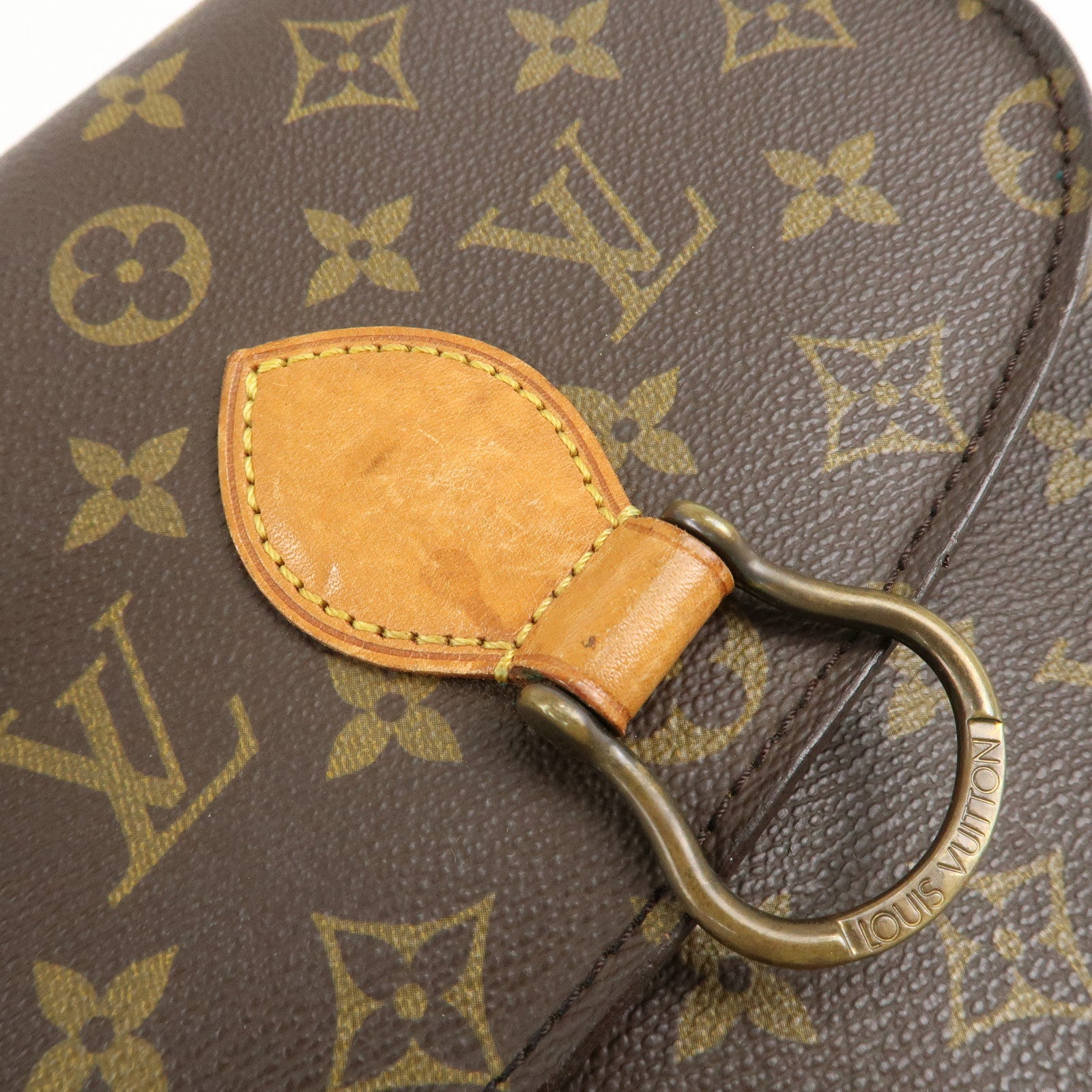 Louis Vuitton Monogram Mini Saint Cloud Shoulder Bag M51244 Used