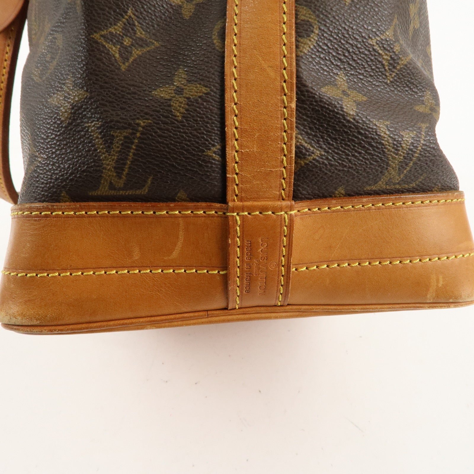 Louis Vuitton Monogram Noe Shoulder Bag Hand Bag Brown M42224