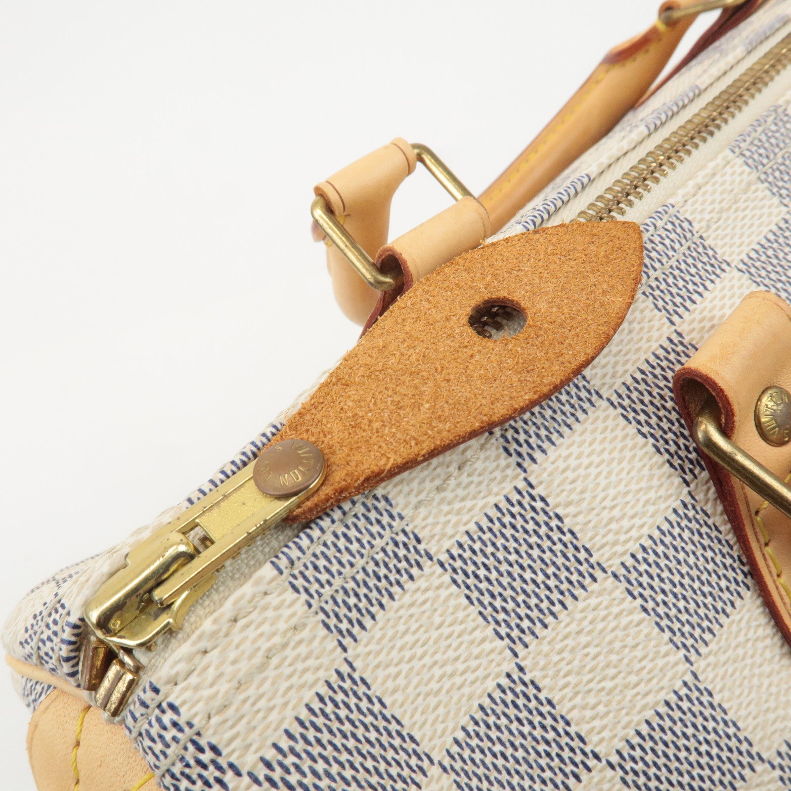 Louis Vuitton Damier Azur Speedy 30 Boston Hand Bag N41533