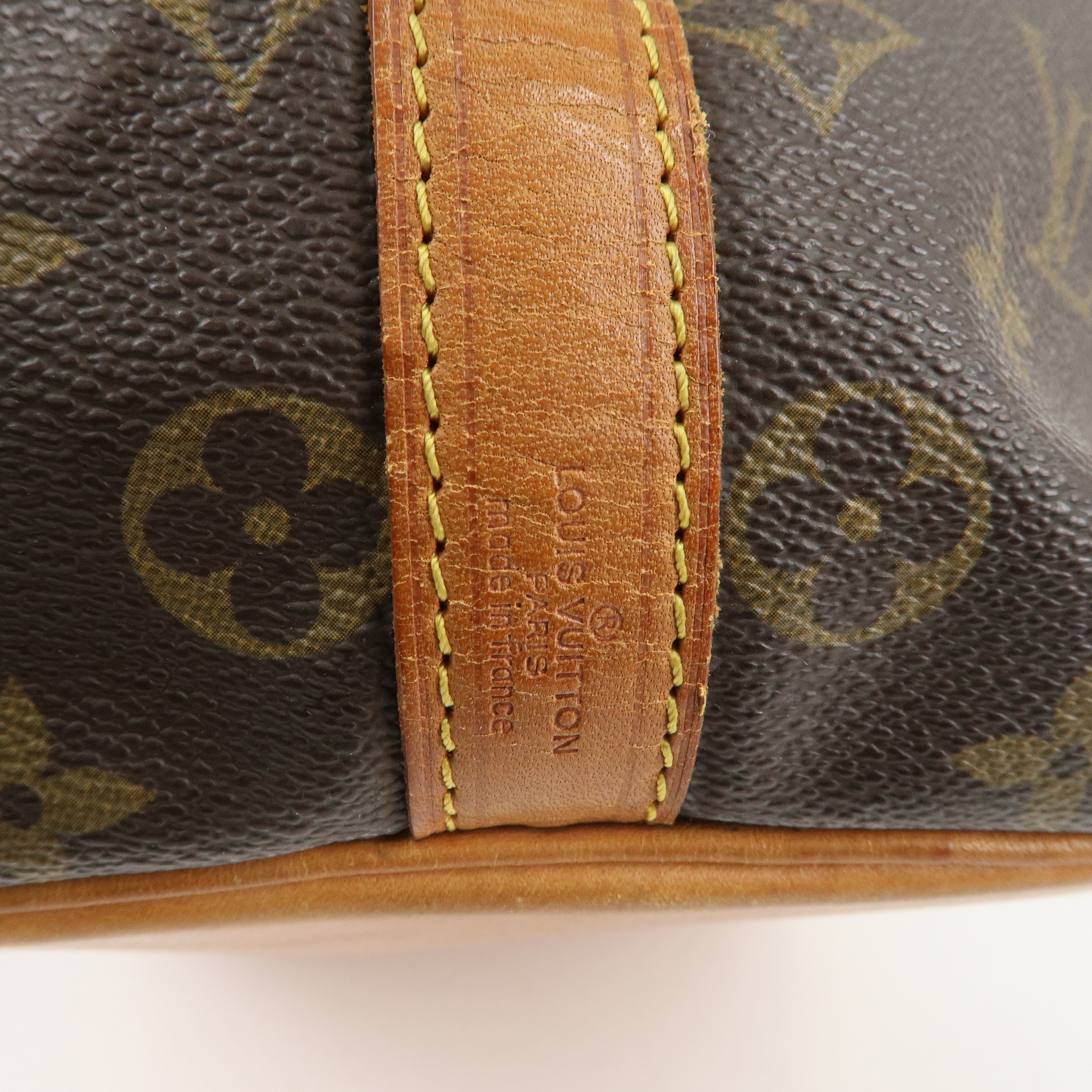 Louis Vuitton Monogram Petit Noe Shoulder Bag Brown M42226