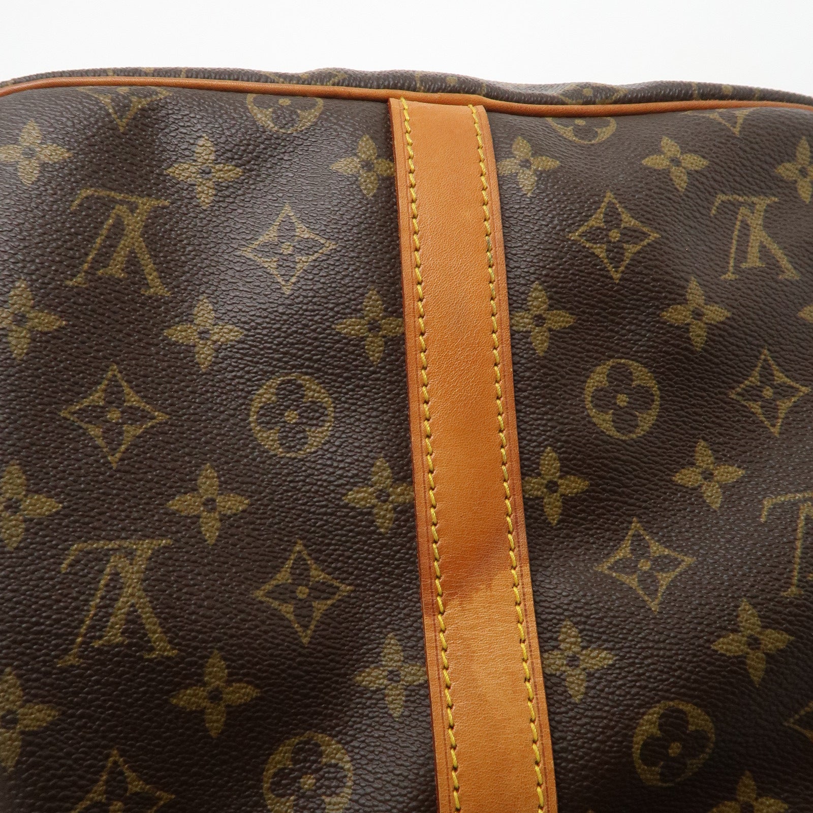 Louis Vuitton Monogram Keep All Bandouliere 55 Boston Bag M41414