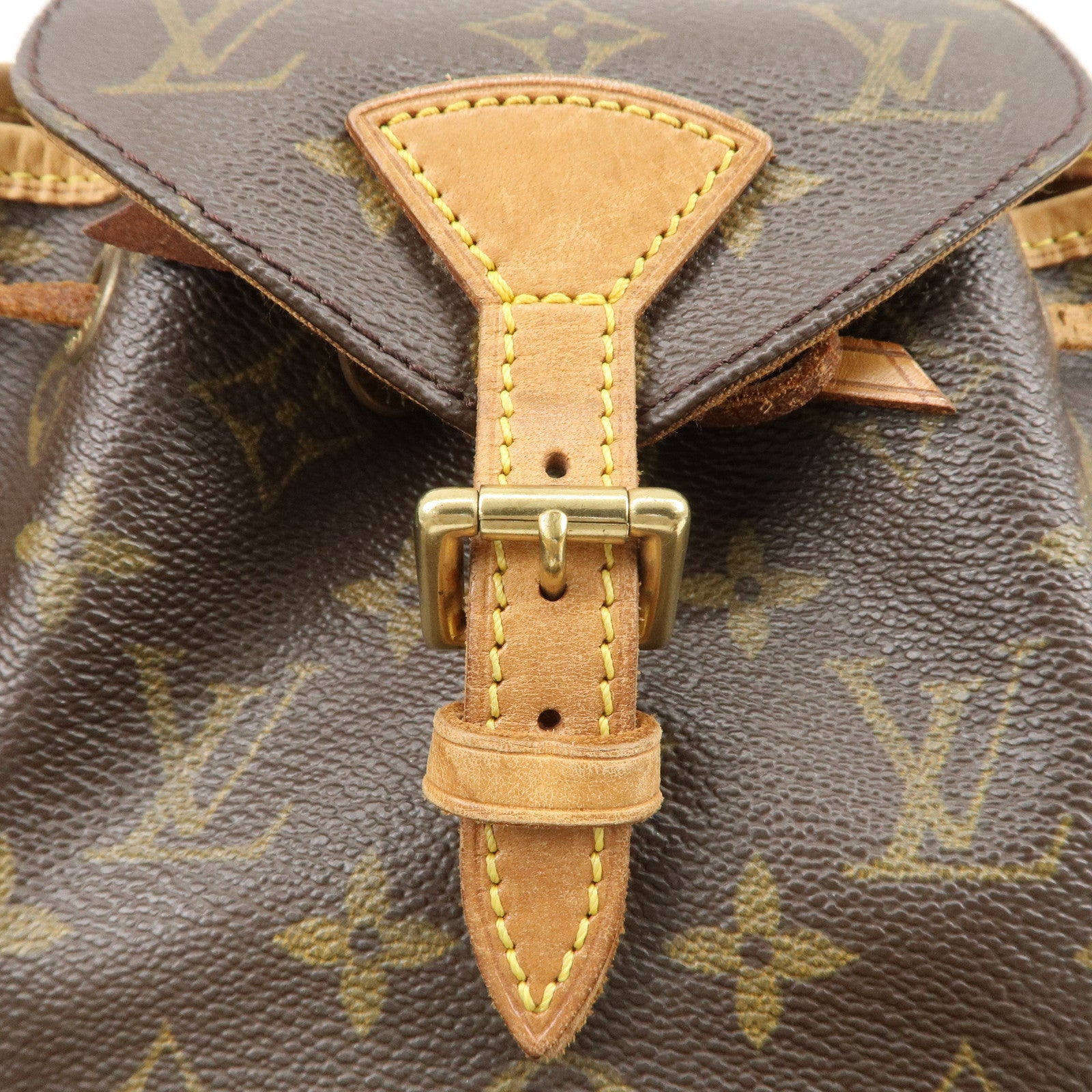 Louis Vuitton Monogram Mini Montsouris Back Pack Bag M51137 Used