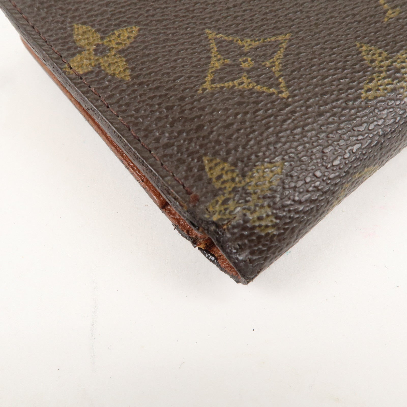 Louis Vuitton Monogram Set of 2 Bi-fold Wallet Brown M61663 M61730