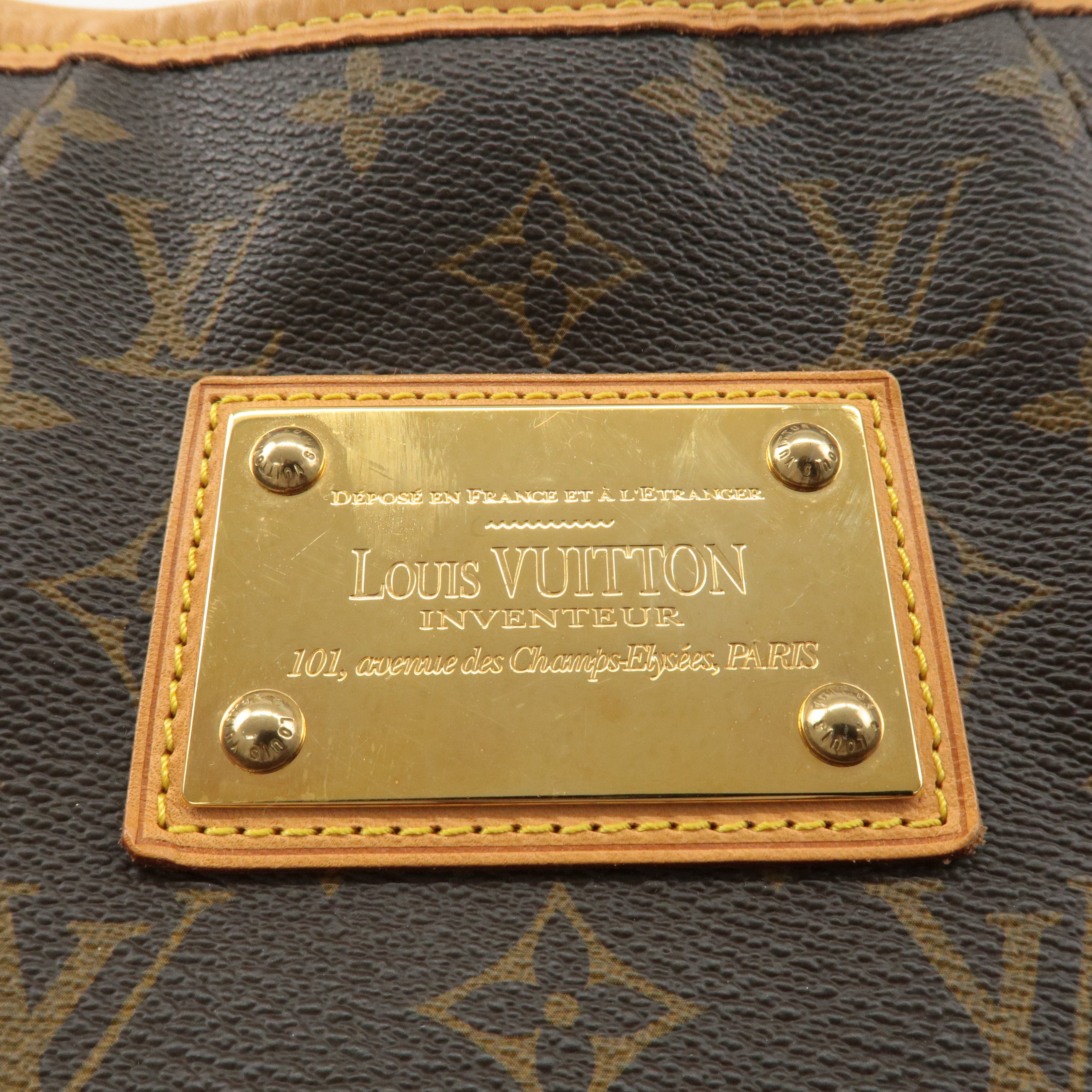 Louis Vuitton Monogram Galliera PM Shoulder Bag Brown M56382