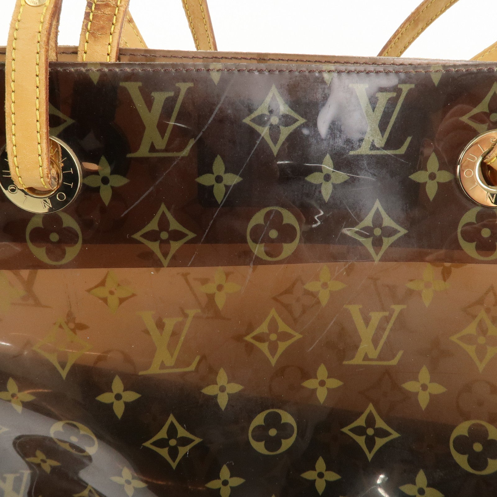 Louis Vuitton Monogram Vinyl Cabas Cruise Tote Bag M50500 Used