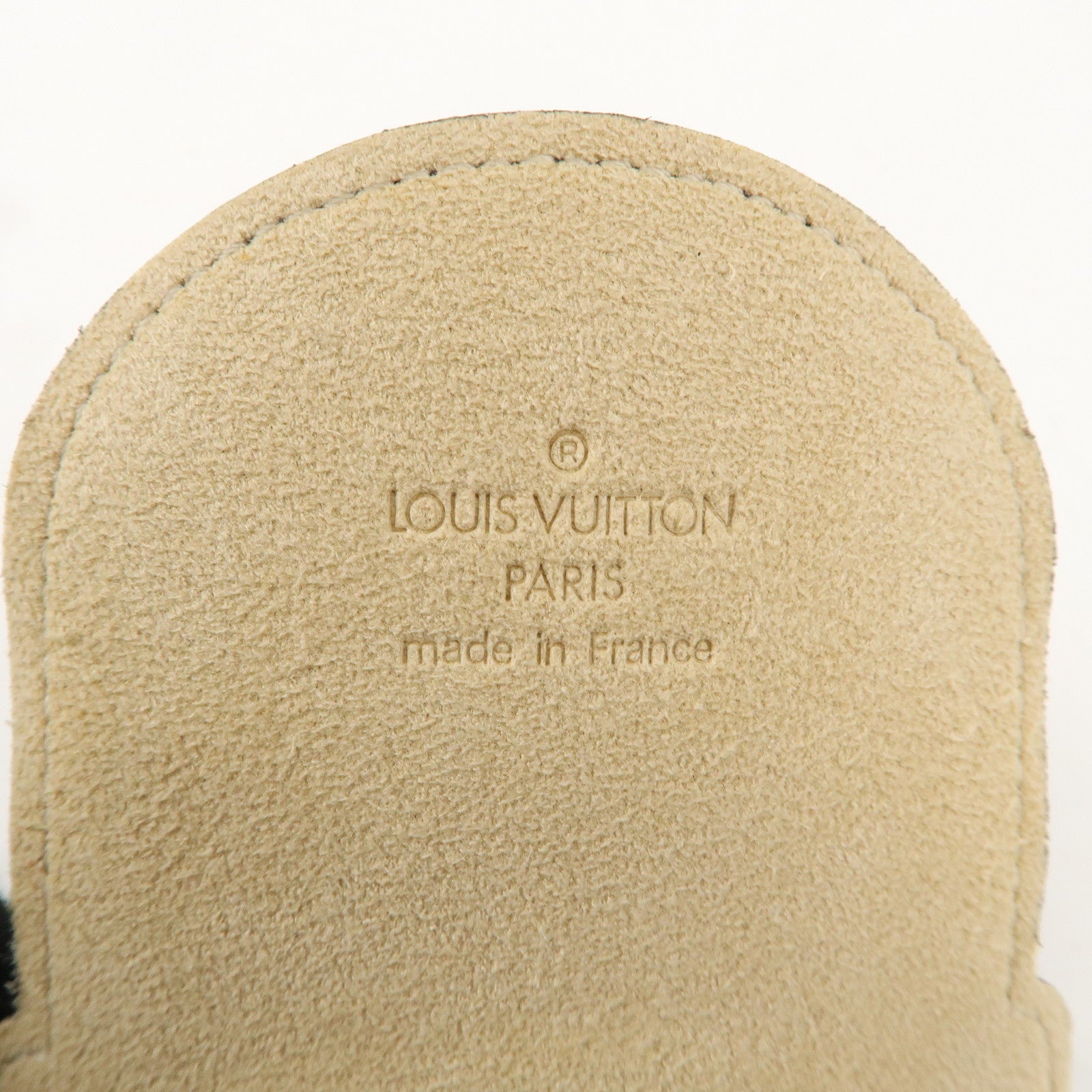 Louis Vuitton Monogram etui a lunettes lavel Glasses Case M62970