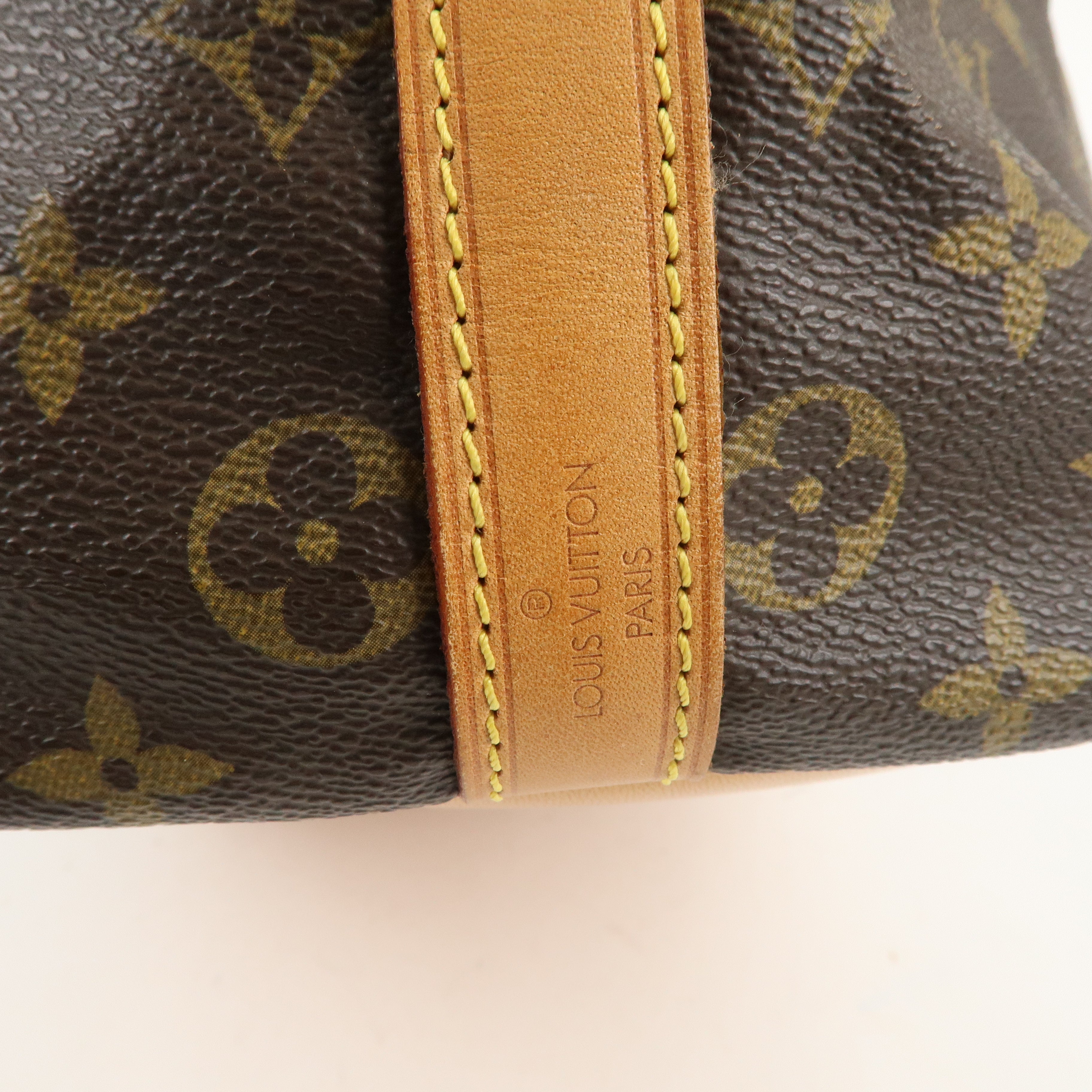 Louis Vuitton Monogram Petit Noe Shoulder Bag Brown M42226