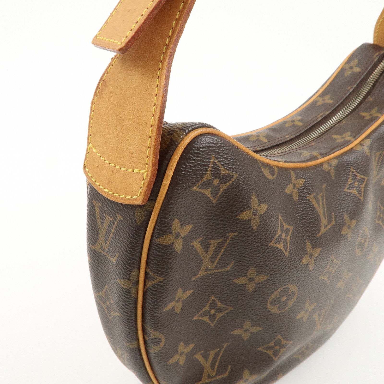 Louis Vuitton Monogram Croissant MM Shoulder Bag Hand Bag M51512 Used