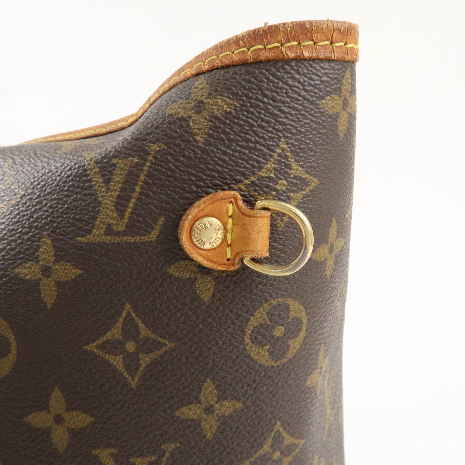 Louis Vuitton Monogram Neverfull GM Tote Bag Brown M40157