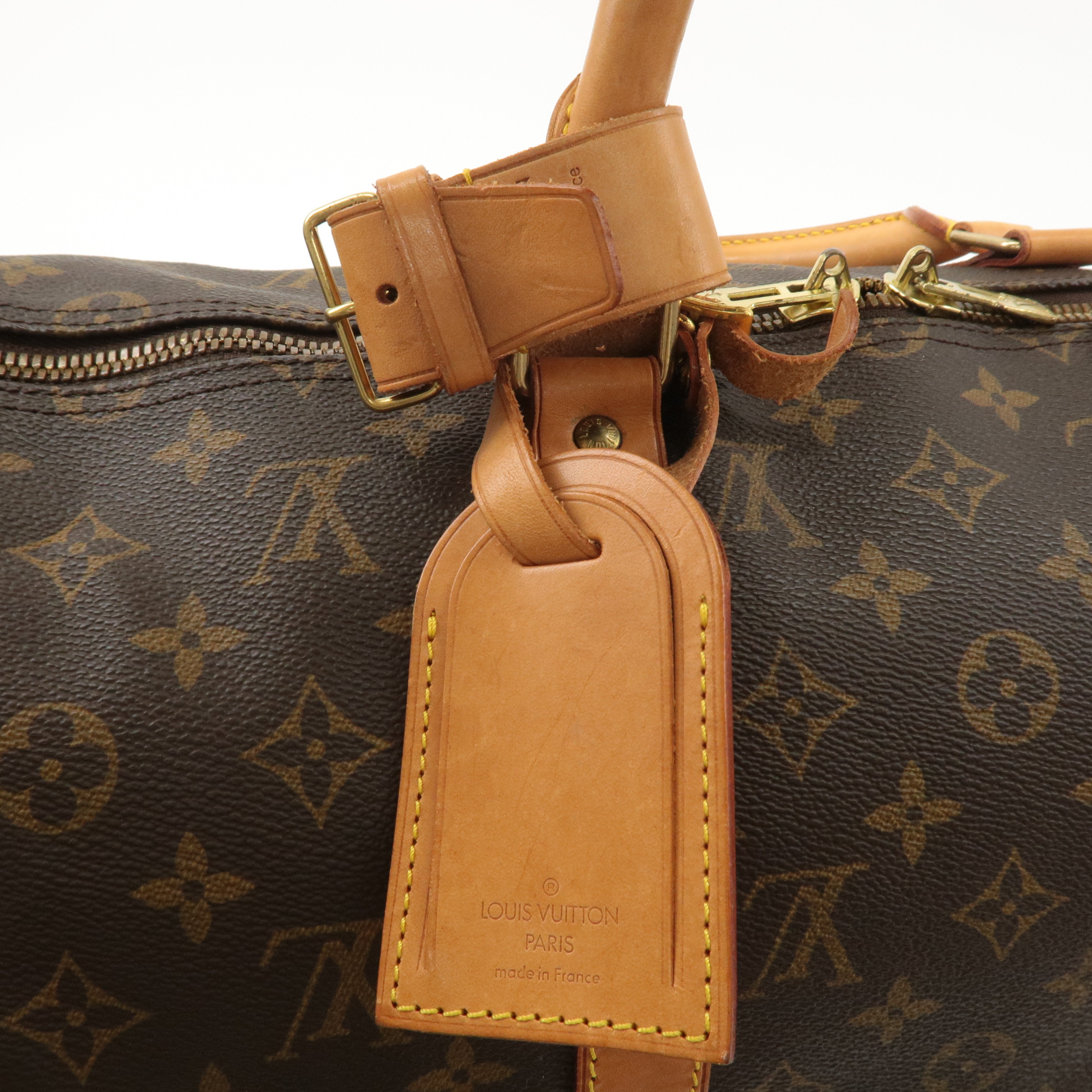 Louis Vuitton Monogram Keep All Bandoulier 50 Boston Bag M41416