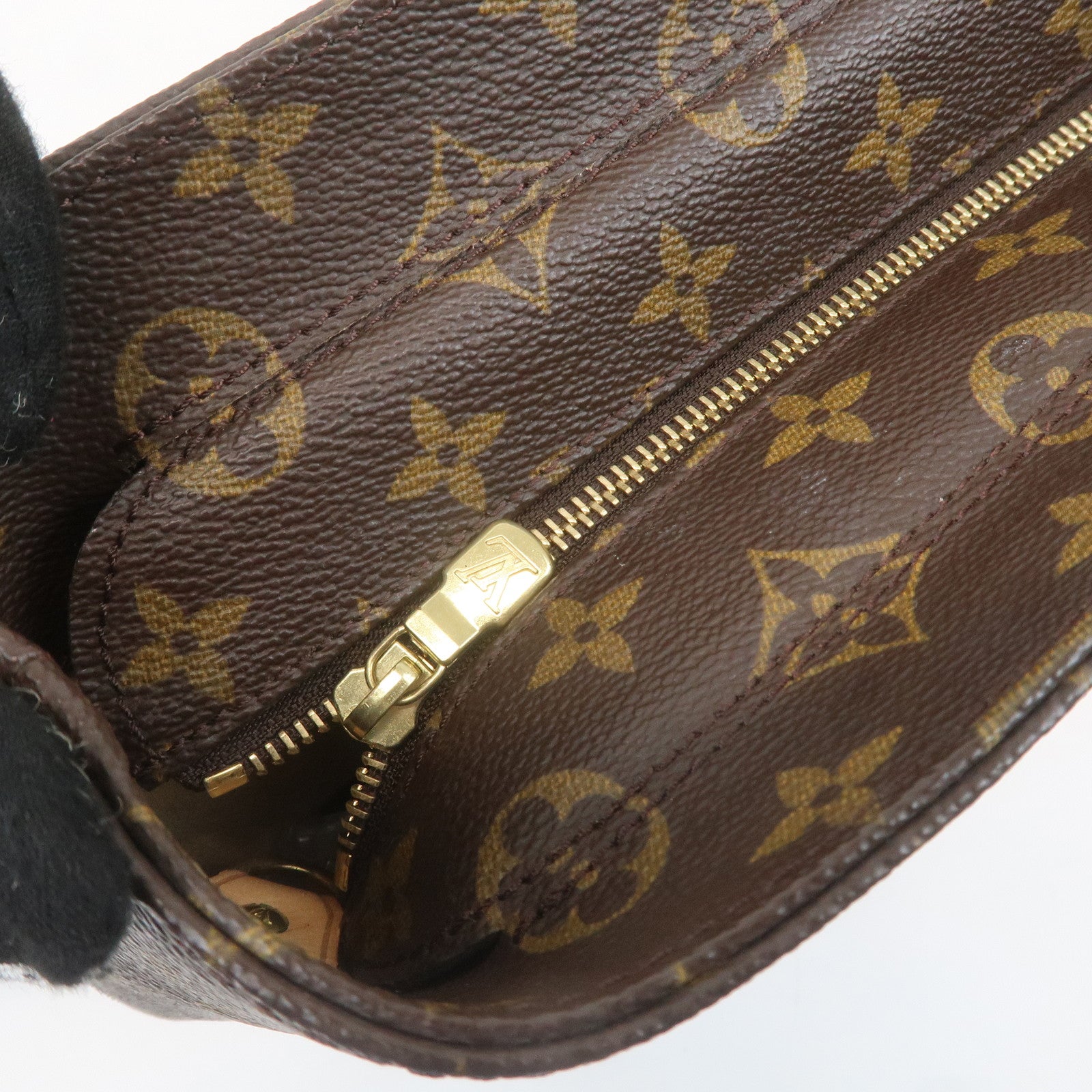 Louis Vuitton Monogram Luco Tote Bag Hand Bag Brown M51155