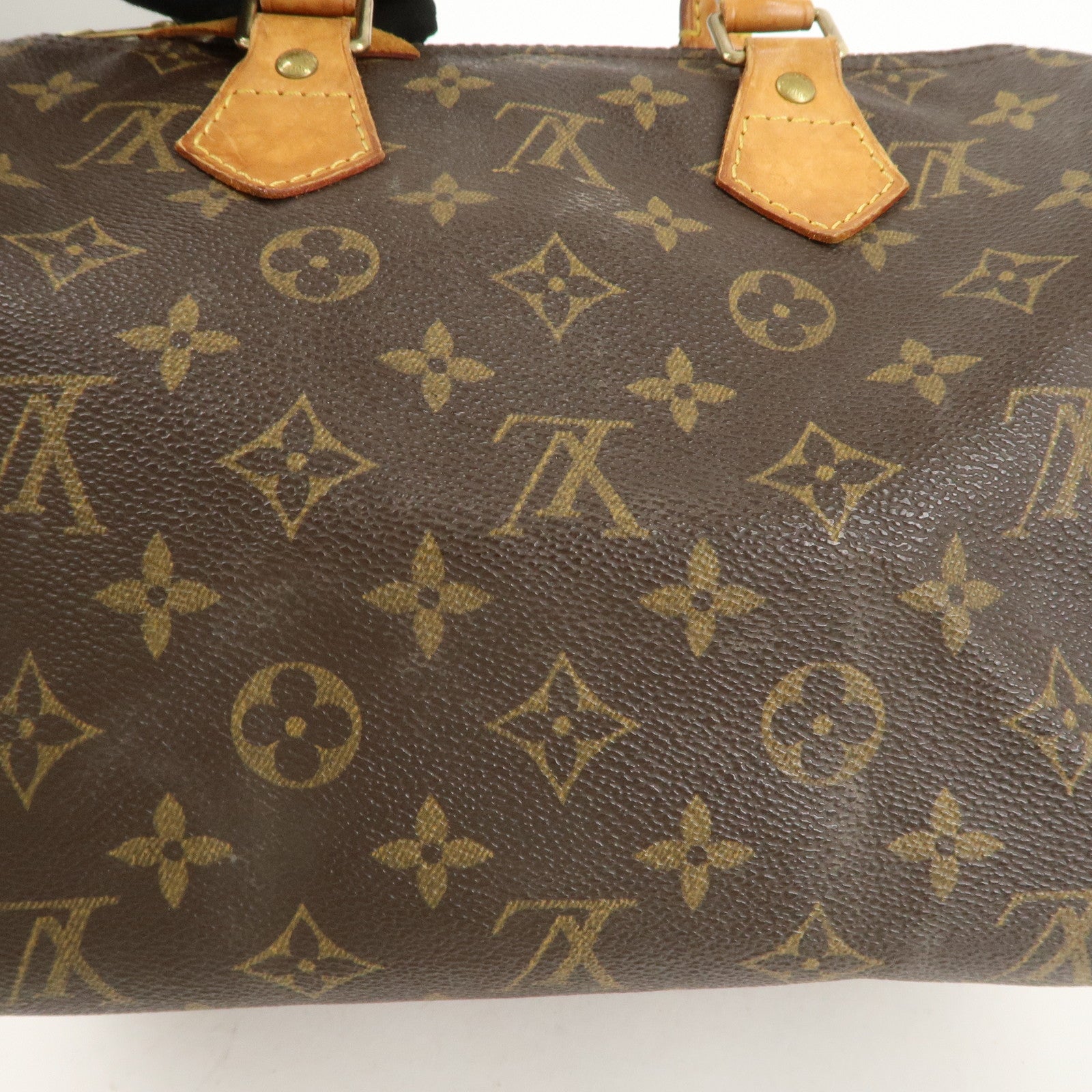 Louis Vuitton Monogram Speedy 25 Hand Bag Boston Bag M41528