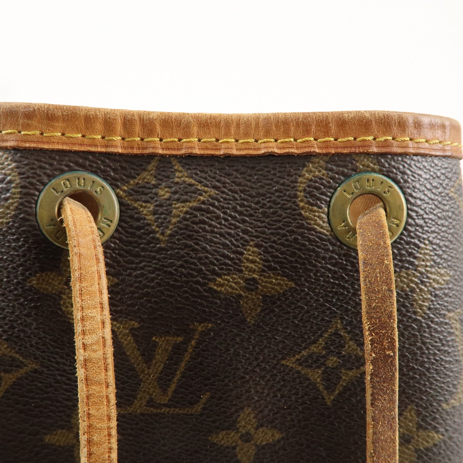 Louis Vuitton Monogram Noe Shoulder Bag Hand Bag Brown M42224