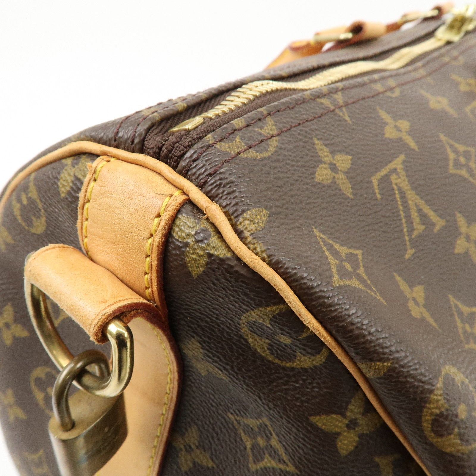 Louis Vuitton Monogram Keep All Bandouliere 50 Boston Bag M41416 Used