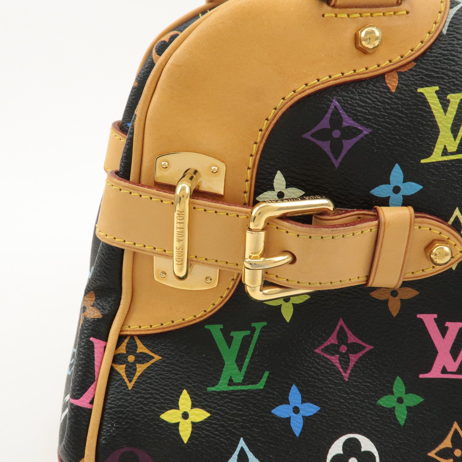 Louis Vuitton Monogram Multi Color Claudia Hand Bag M40194