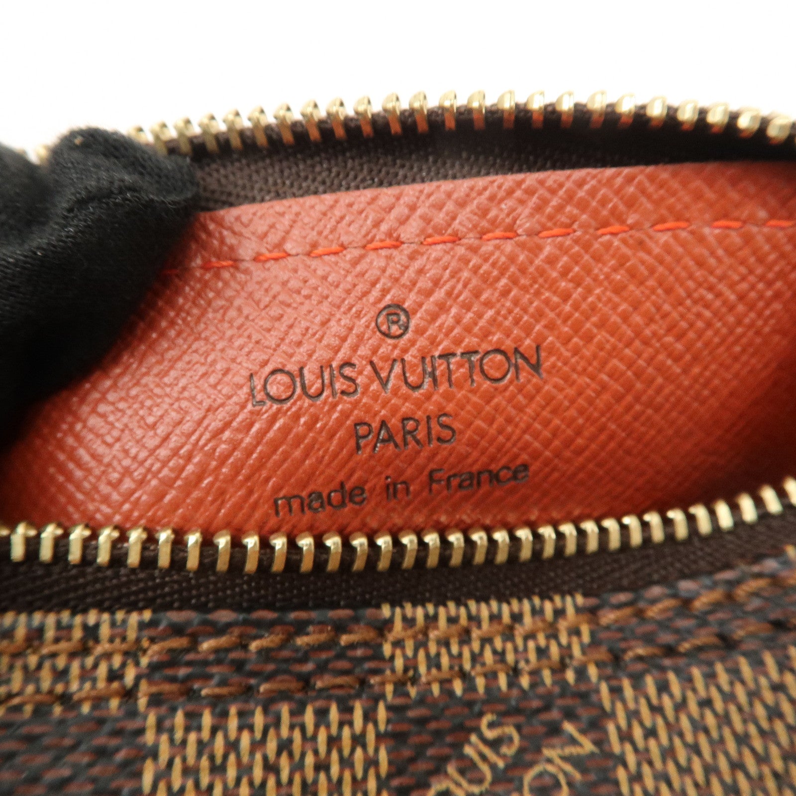 Louis Vuitton Damier Ebene Pouch for Papillon Bag Brown