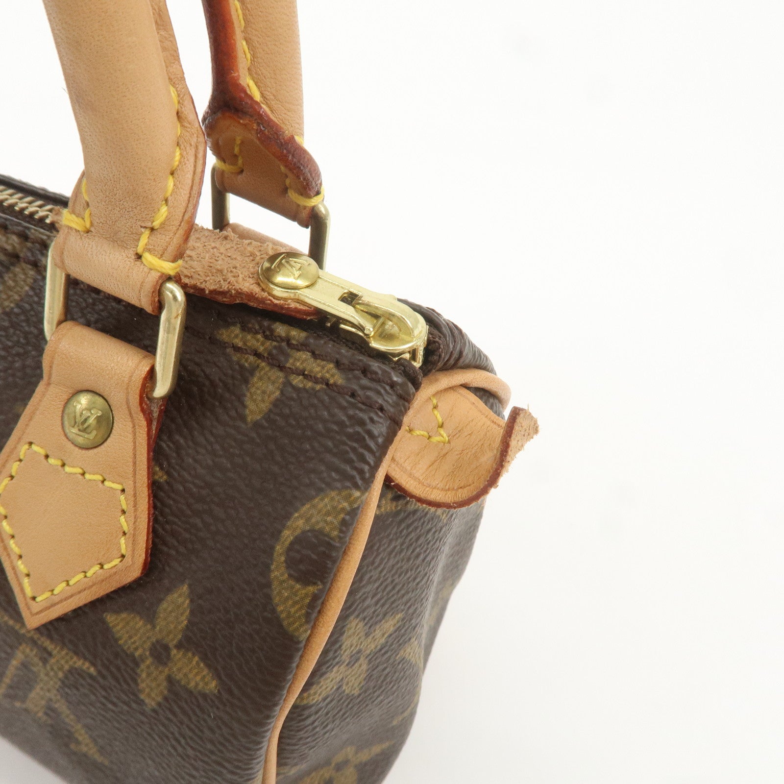 Louis Vuitton Monogram Mini Speedy 
Strap M41534 J00145