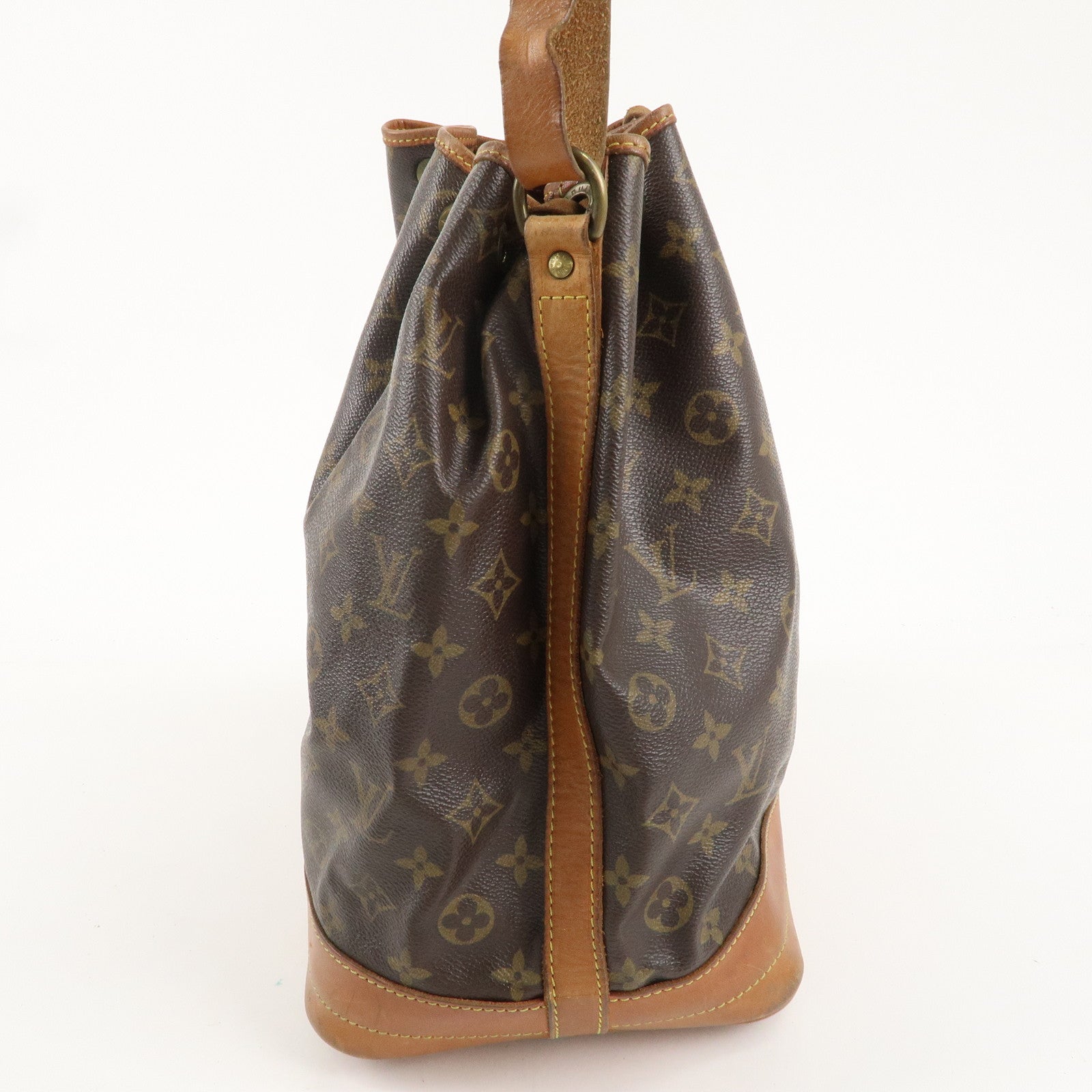 Louis Vuitton Monogram Noe Shoulder Bag Hand Bag Brown M42224