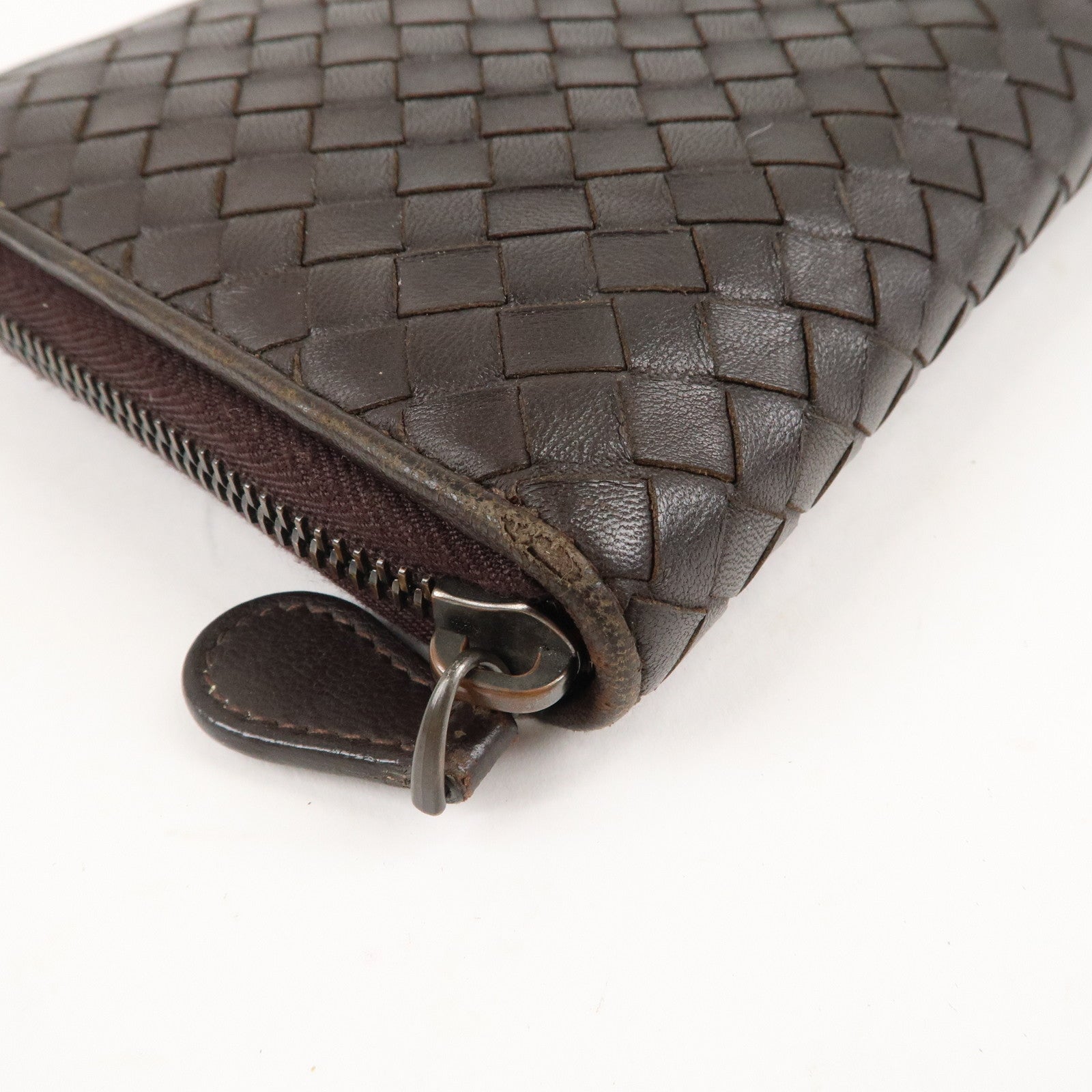 BOTTEGA VENETA Set of 2 Intrecciato Leather Wallet 113997