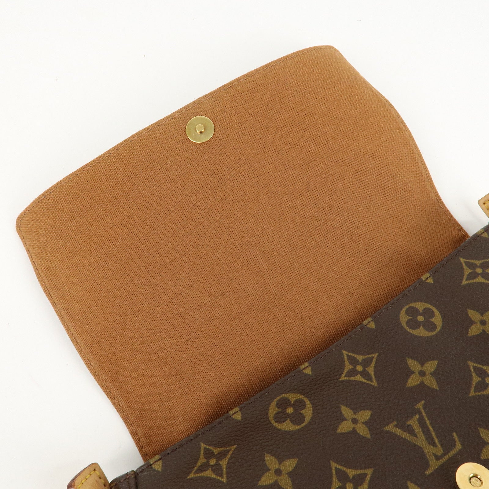 Louis Vuitton Monogram Mini Looping Shoulder Bag Hand Bag M51147 Used