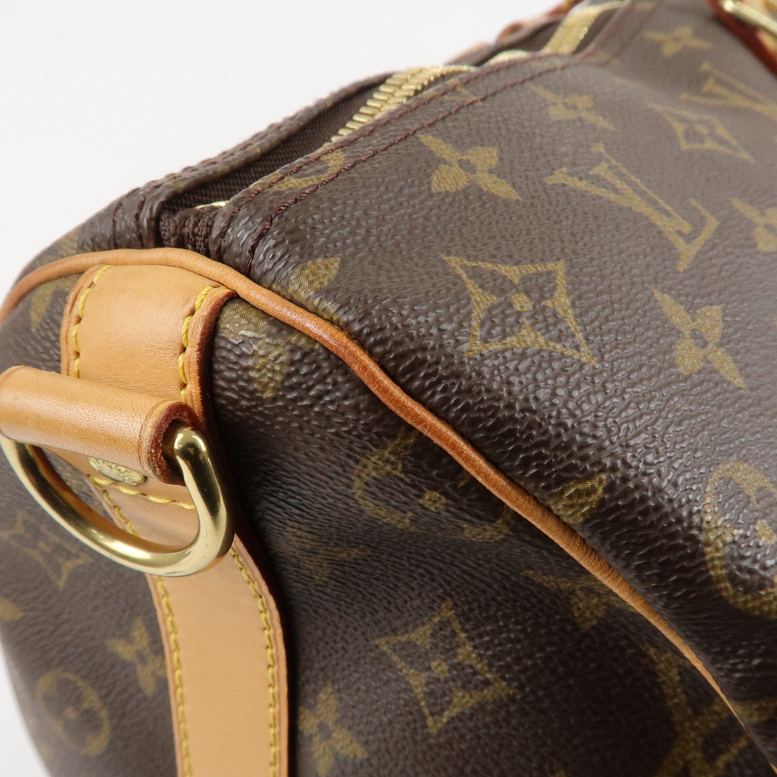 Louis Vuitton Monogram Keep All Bandouliere 50 Boston Bag M41416