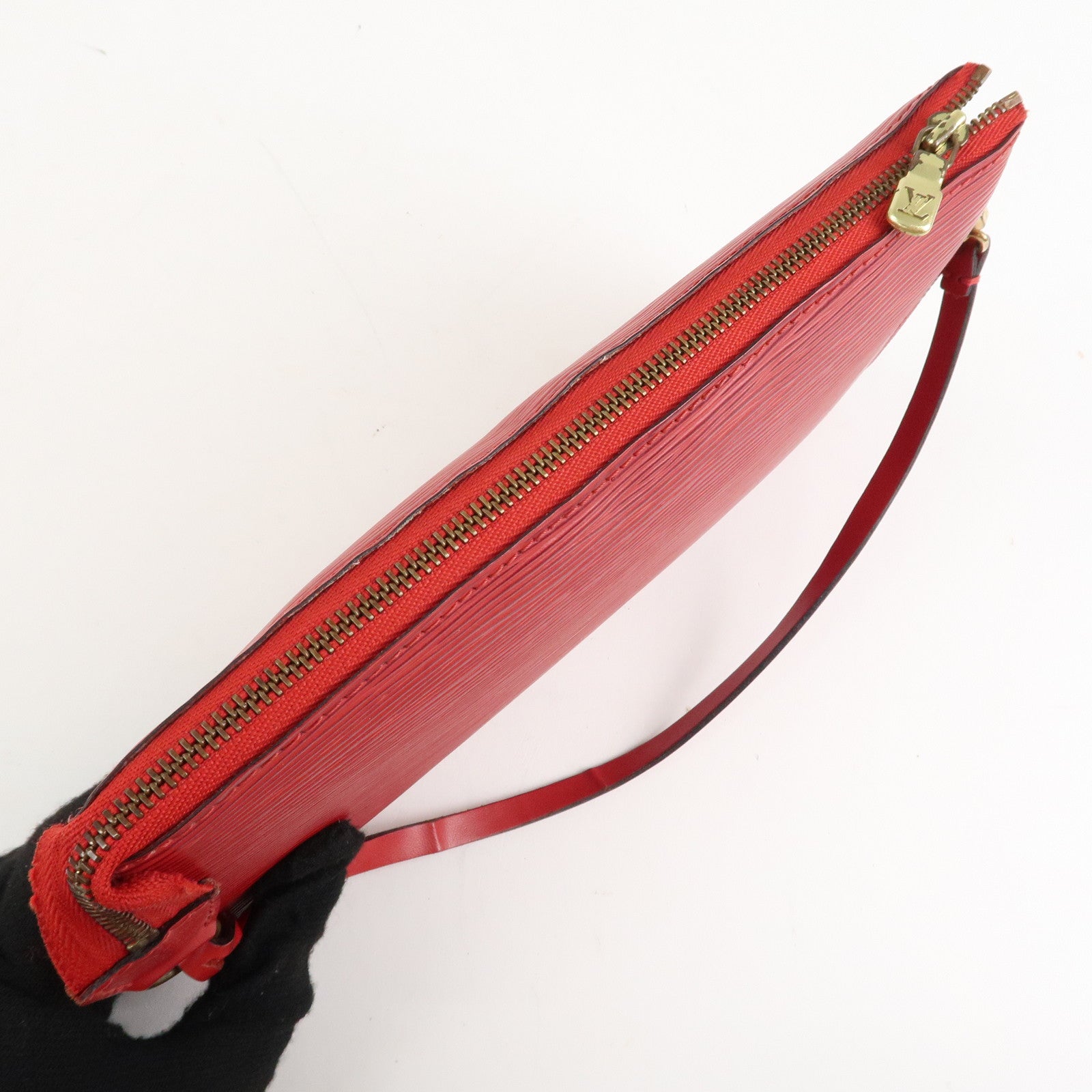 Louis Vuitton Epi Pochette Accessoires Pouch Castilian Red M52947