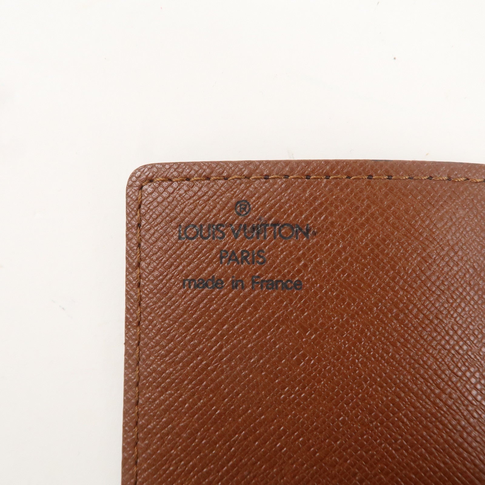 Louis Vuitton Monogram Porte Cartes Credit Pression Brown M60937