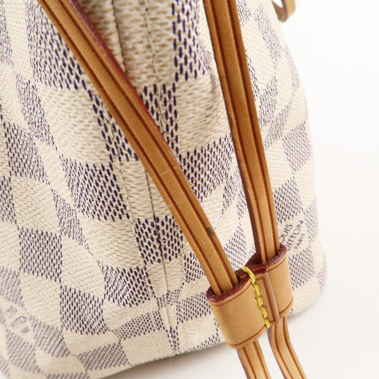 Louis Vuitton Damier Azur Neverfull MM Tote Bag N51107