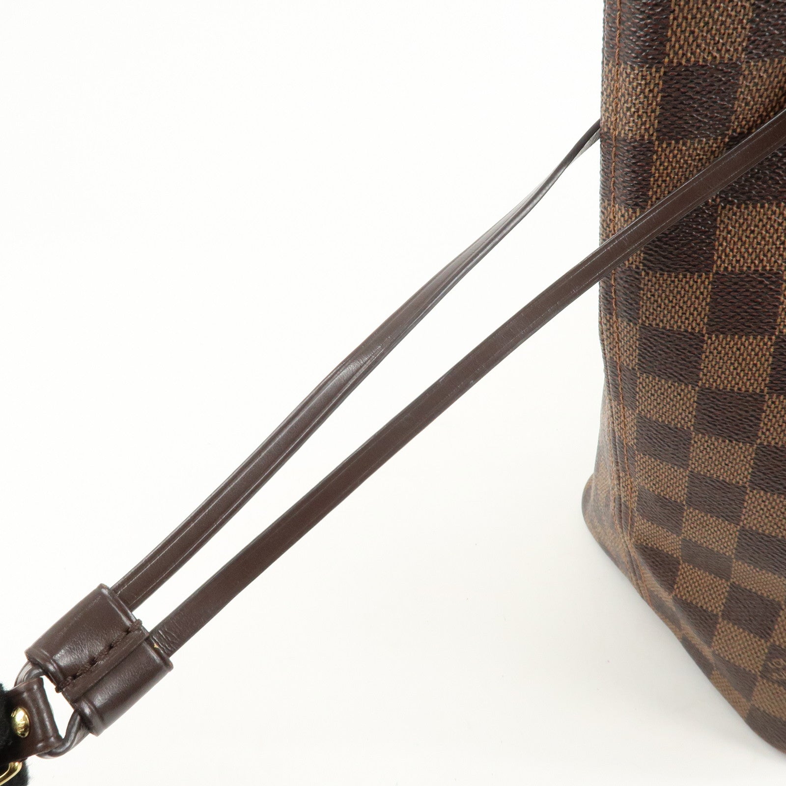 Louis Vuitton Damier Ebene Neverfull MM Tote Bag N41358 Used