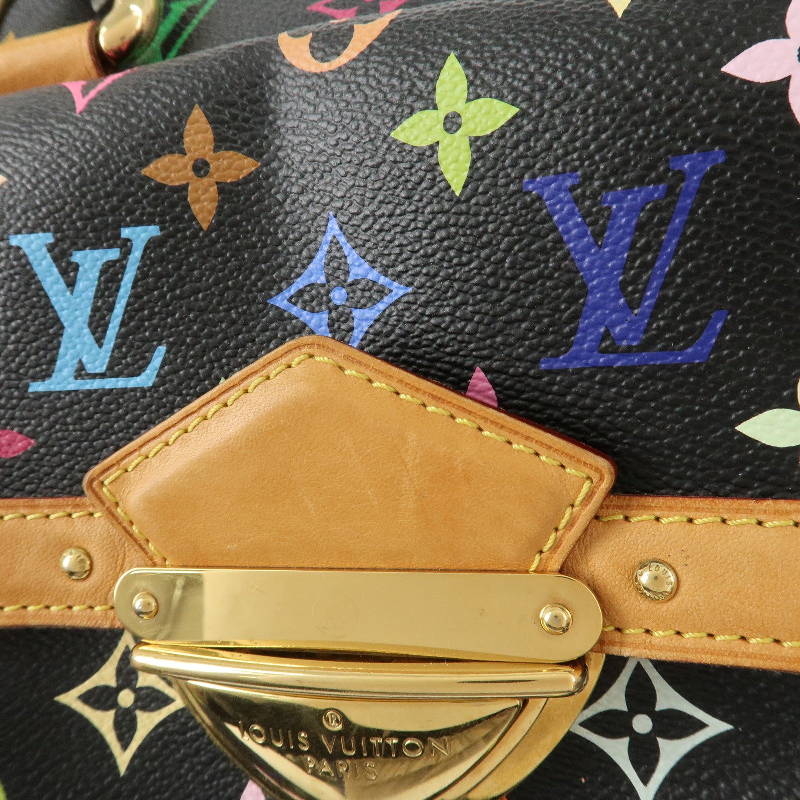 Louis Vuitton Monogram Multicolor Rita Shoulder Bag M40126 Used