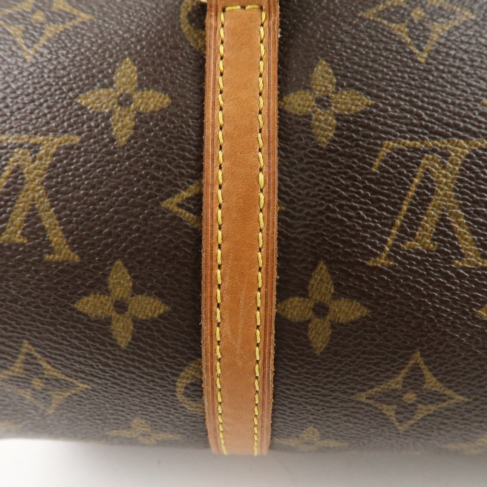 Louis Vuitton Monogram Papillon 30 Hand Bag New Style Brown M51385 Used