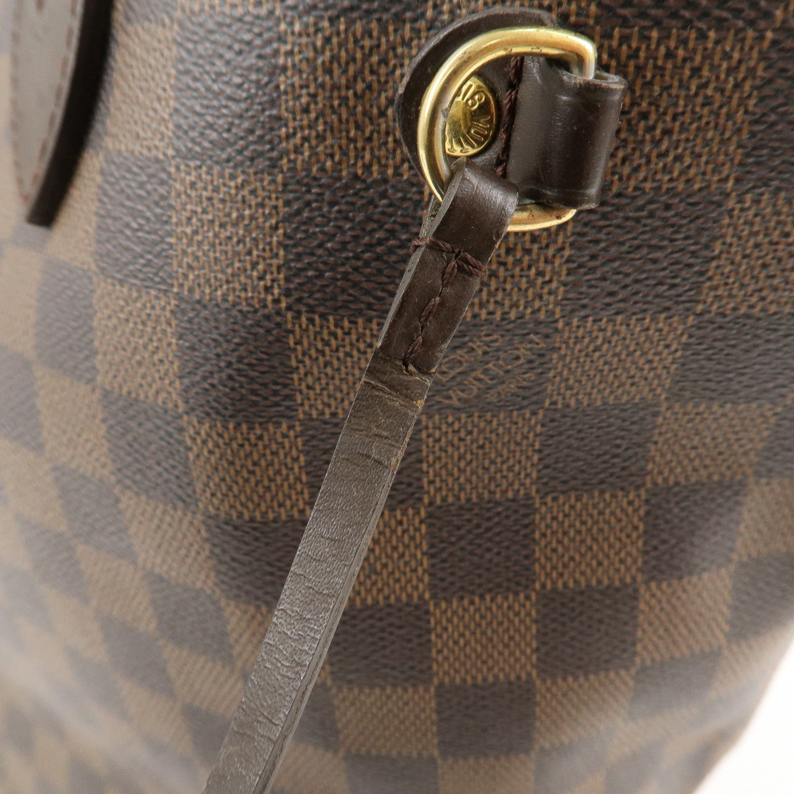 Louis Vuitton Damier Neverfull MM Tote Bag Shoulder Bag N51105 Used