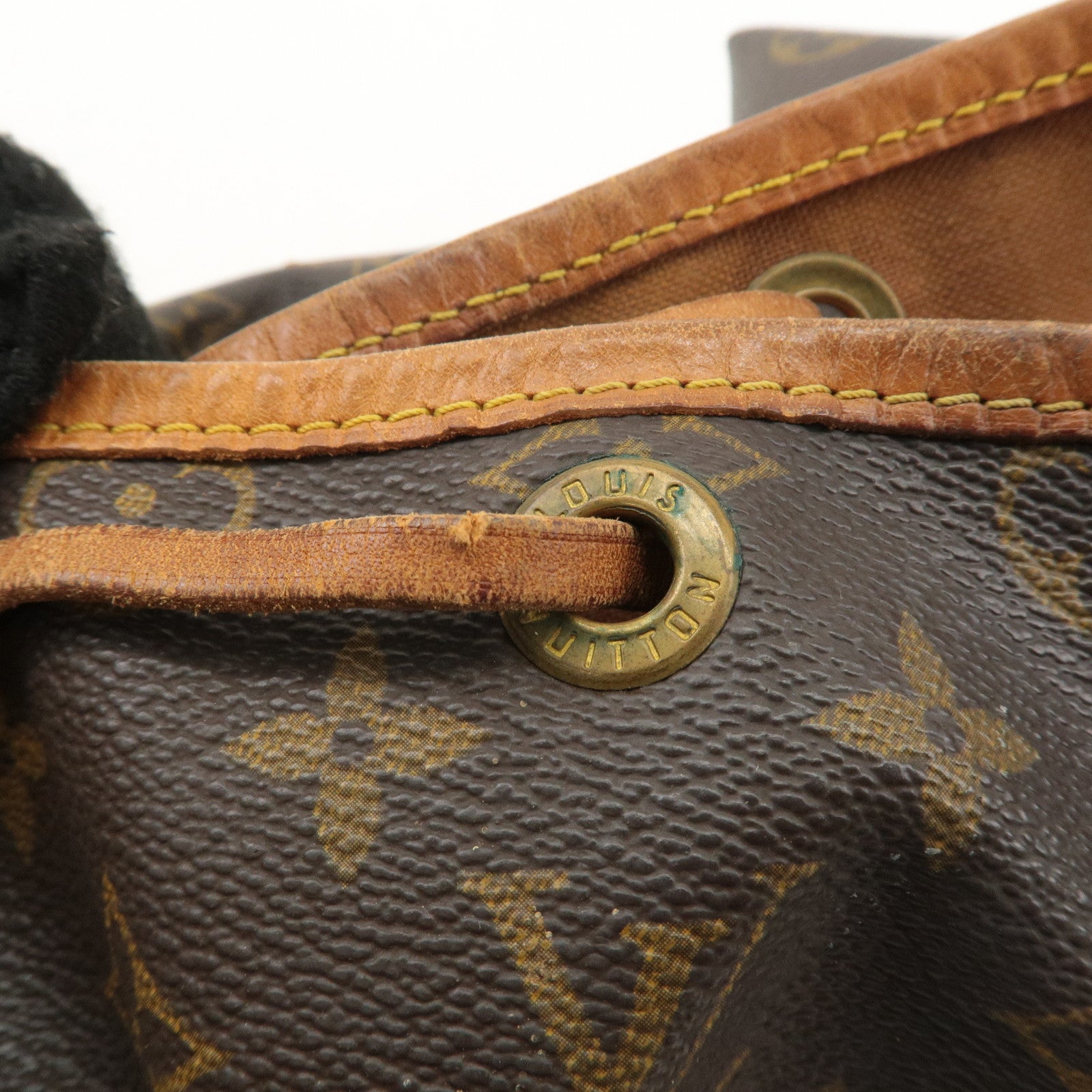 Louis Vuitton Monogram Noe Shoulder Bag Hand Bag Brown M42224