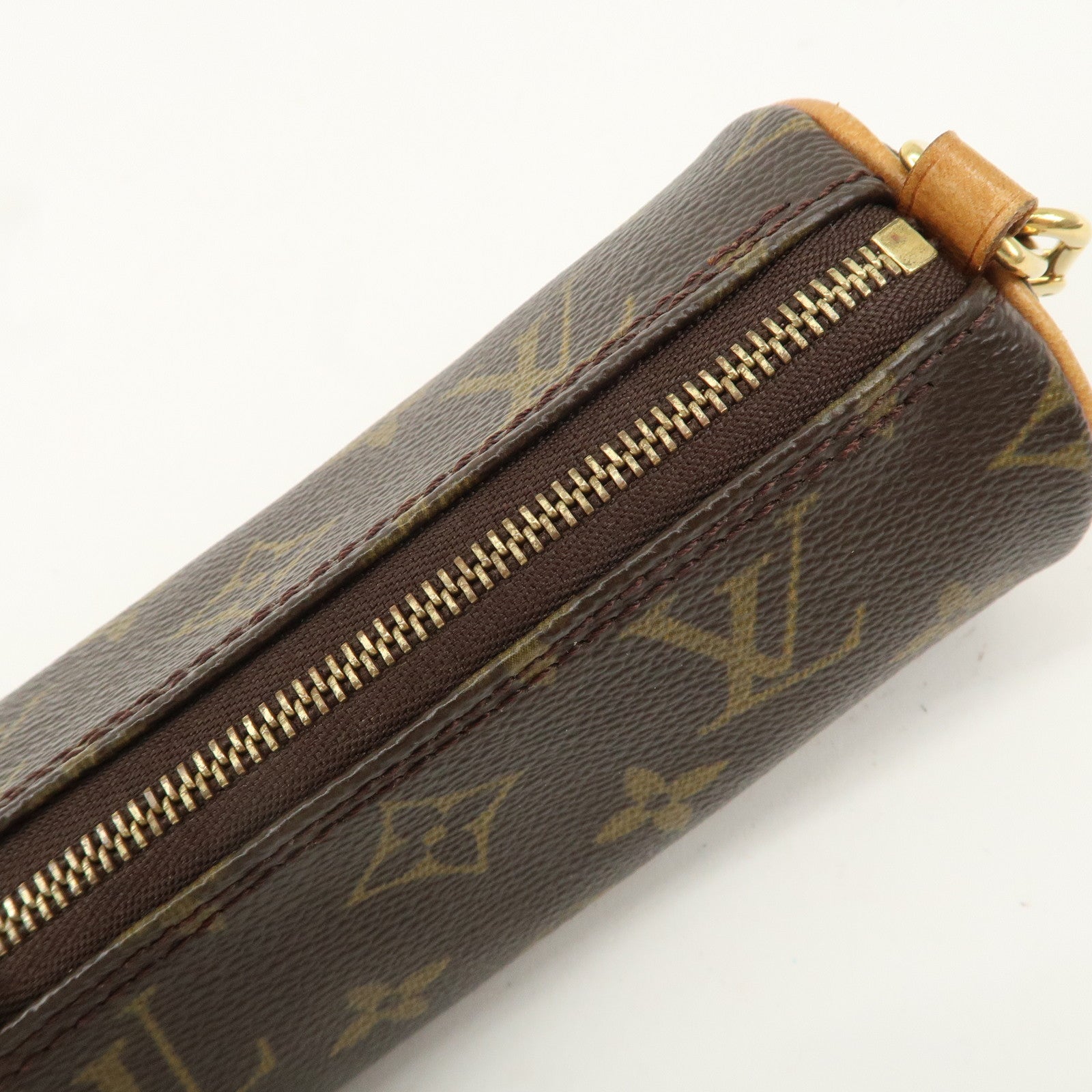 Louis Vuitton Monogram Papillon Pouch For Papillon Bag Brown