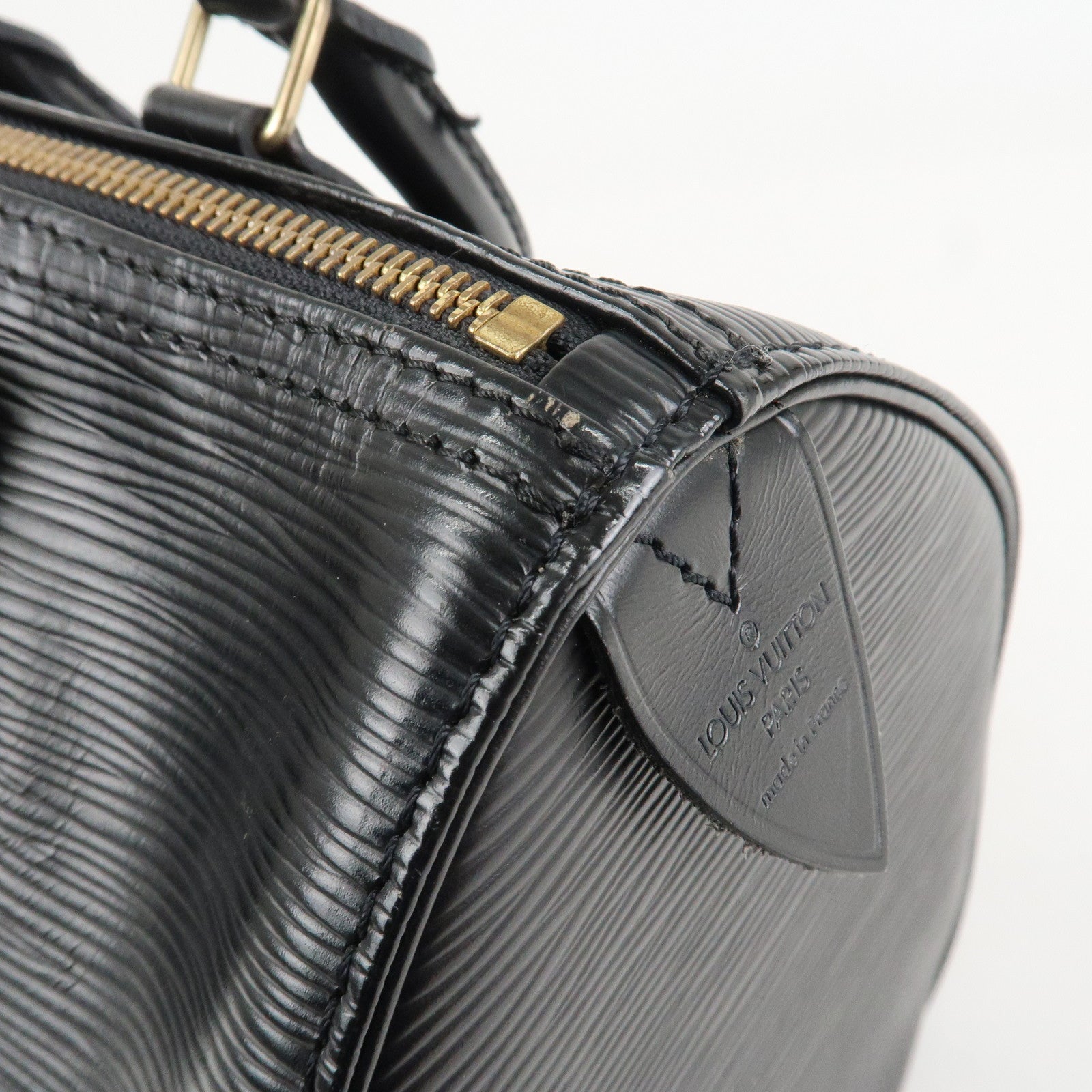 Louis Vuitton Epi Speedy 25 Boston Bag Hand Bag Noir M43012