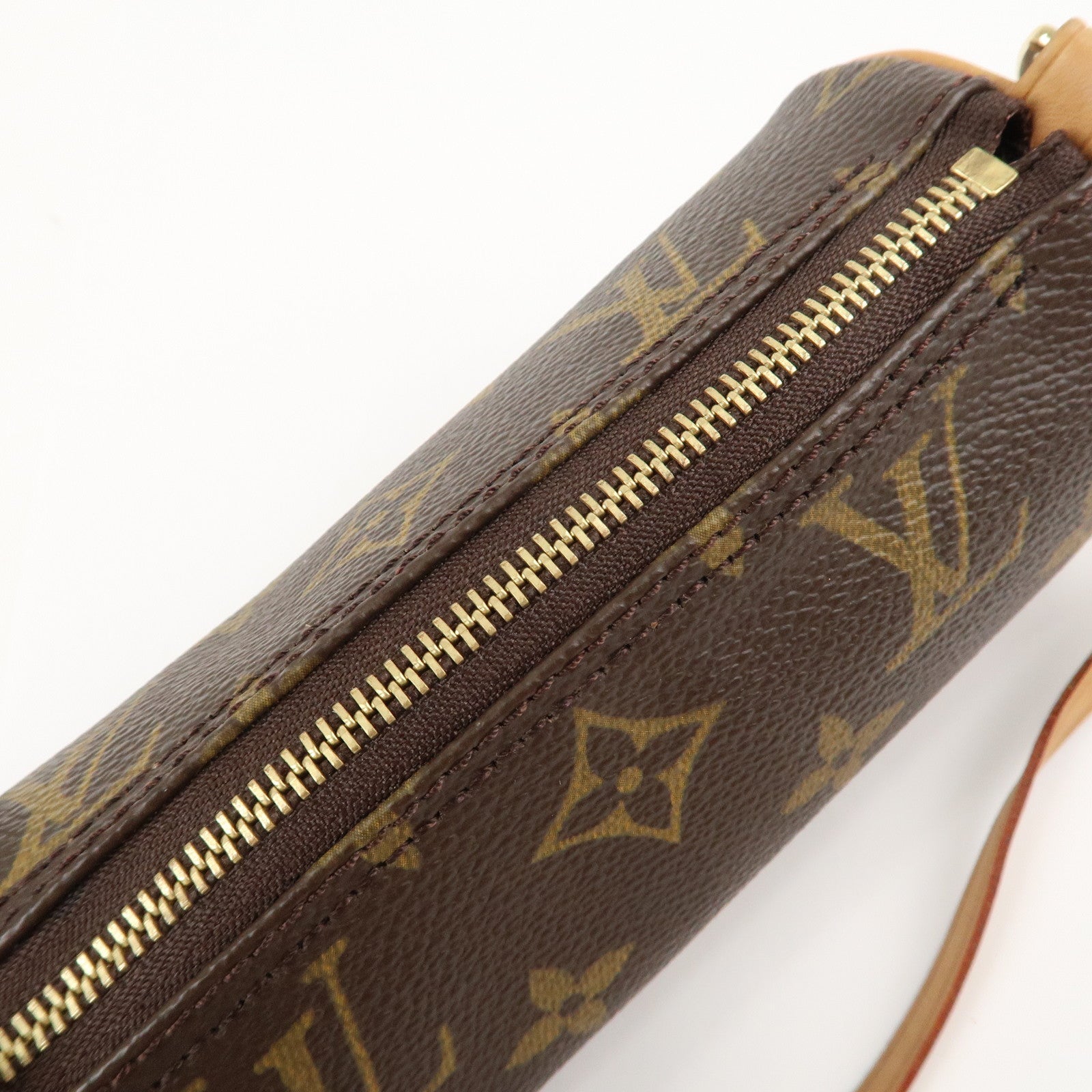 Louis Vuitton Monogram Mini Pouch for Papillon Bag Brown Used