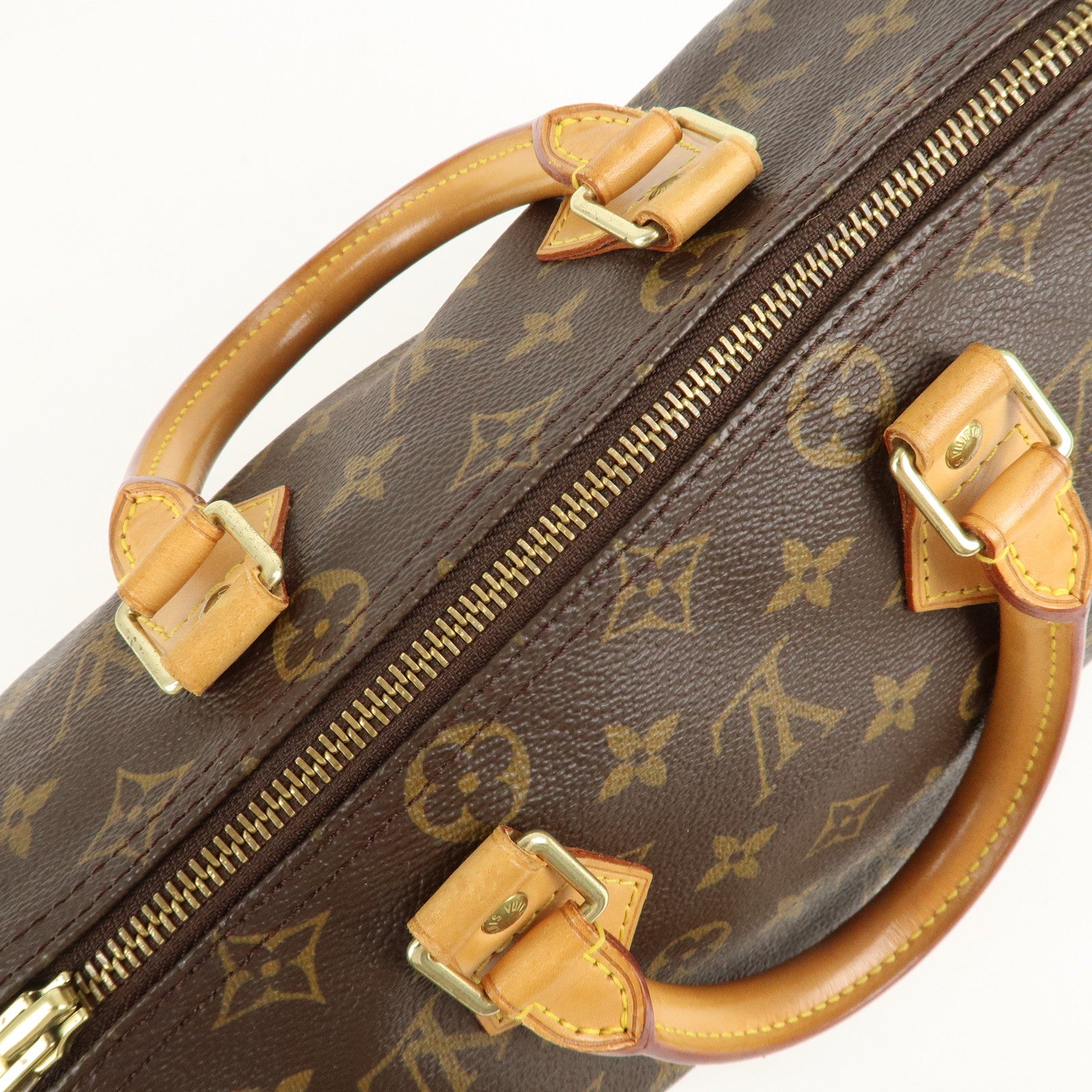 Louis Vuitton Monogram Speedy 25 Hand Bag Boston Bag M41528 Used