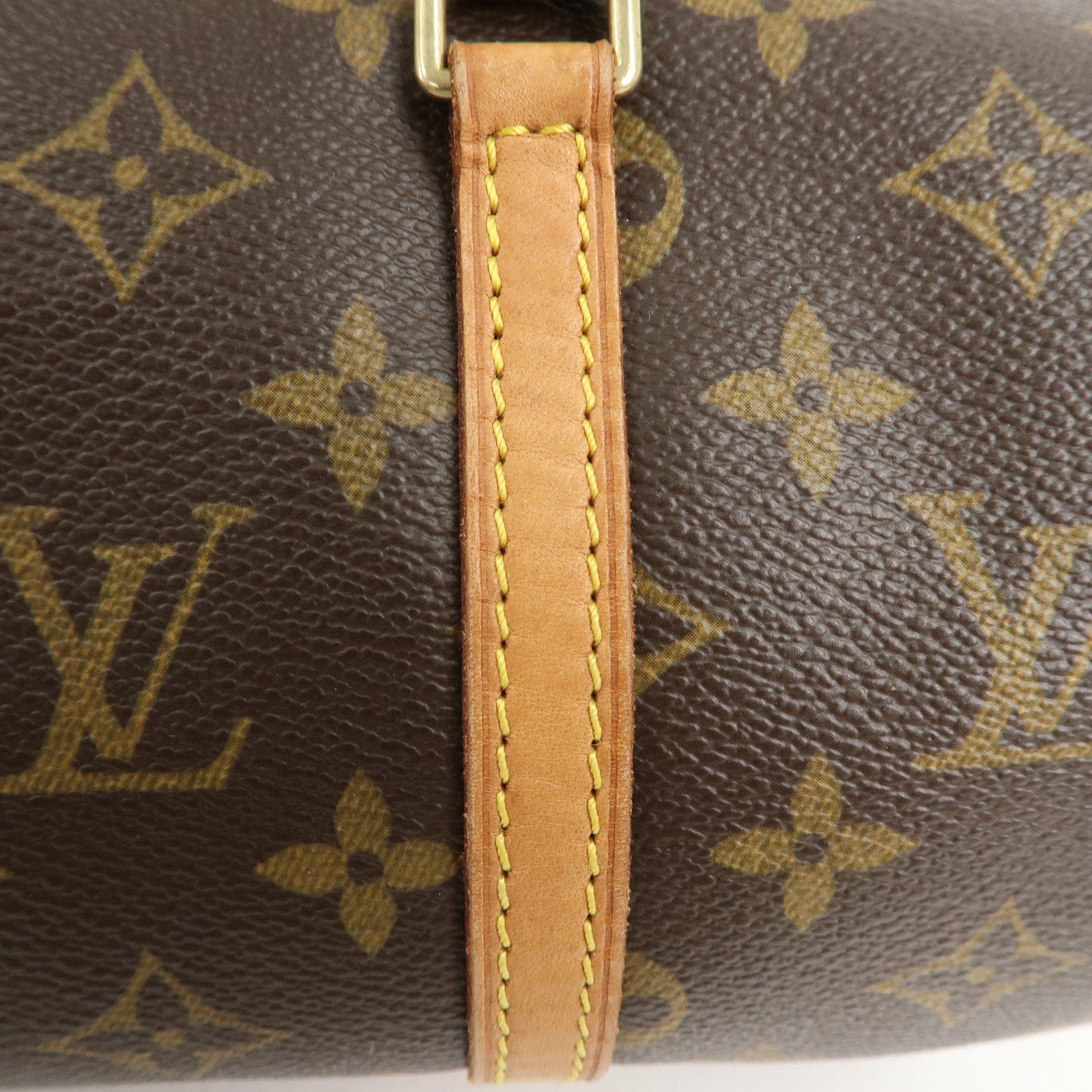 Louis Vuitton Monogram Papillon 30 Hand Bag New Style Brown M51385 Used