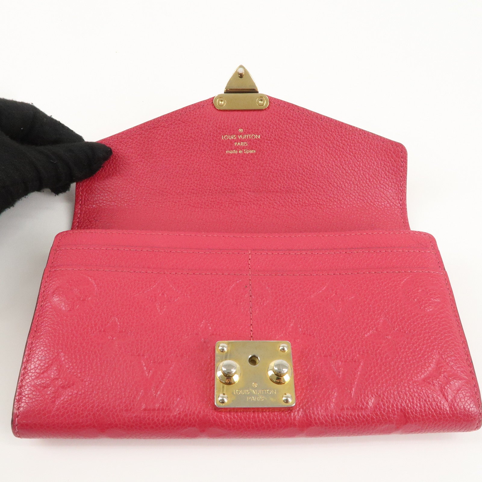 Louis Vuitton Monogram Empreinte Portefeuille Metis Freesia M62459