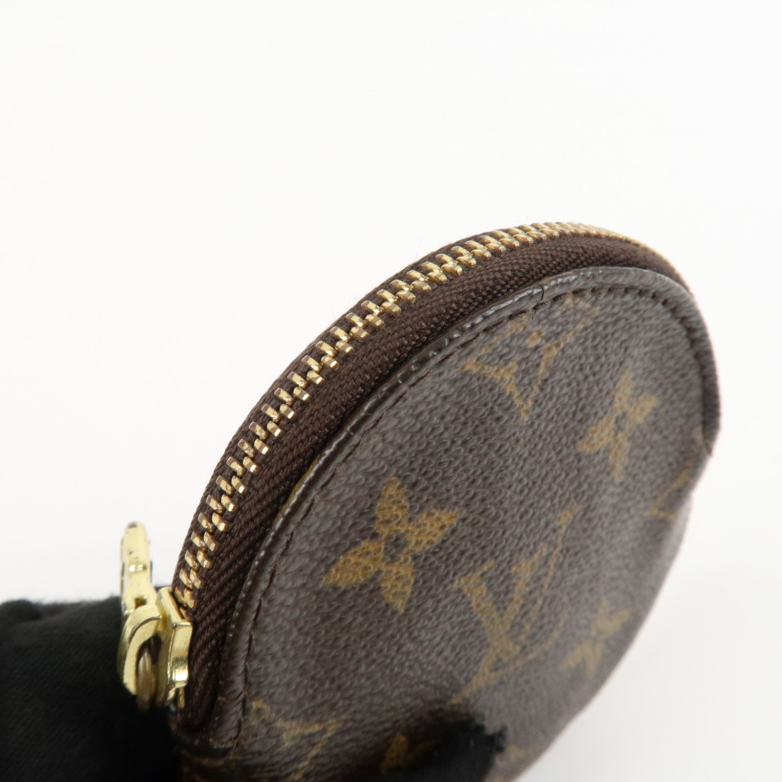 Louis Vuitton Monogram Set of 2 Coin Case Brown M62650 M61926 Used