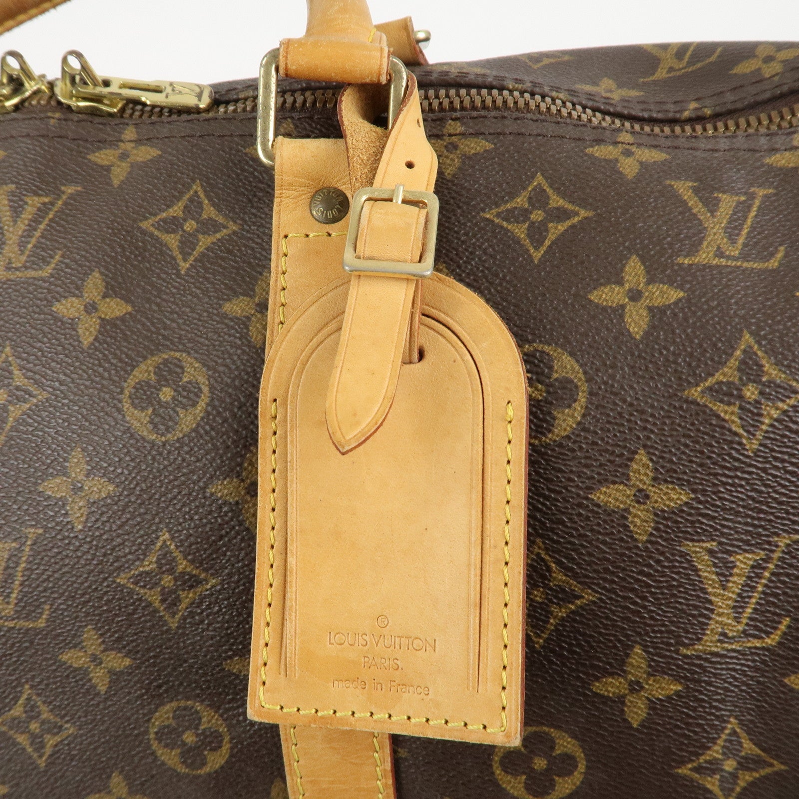 Louis Vuitton Monogram Keep All Bandouliere 60 Boston Bag M41412 Used