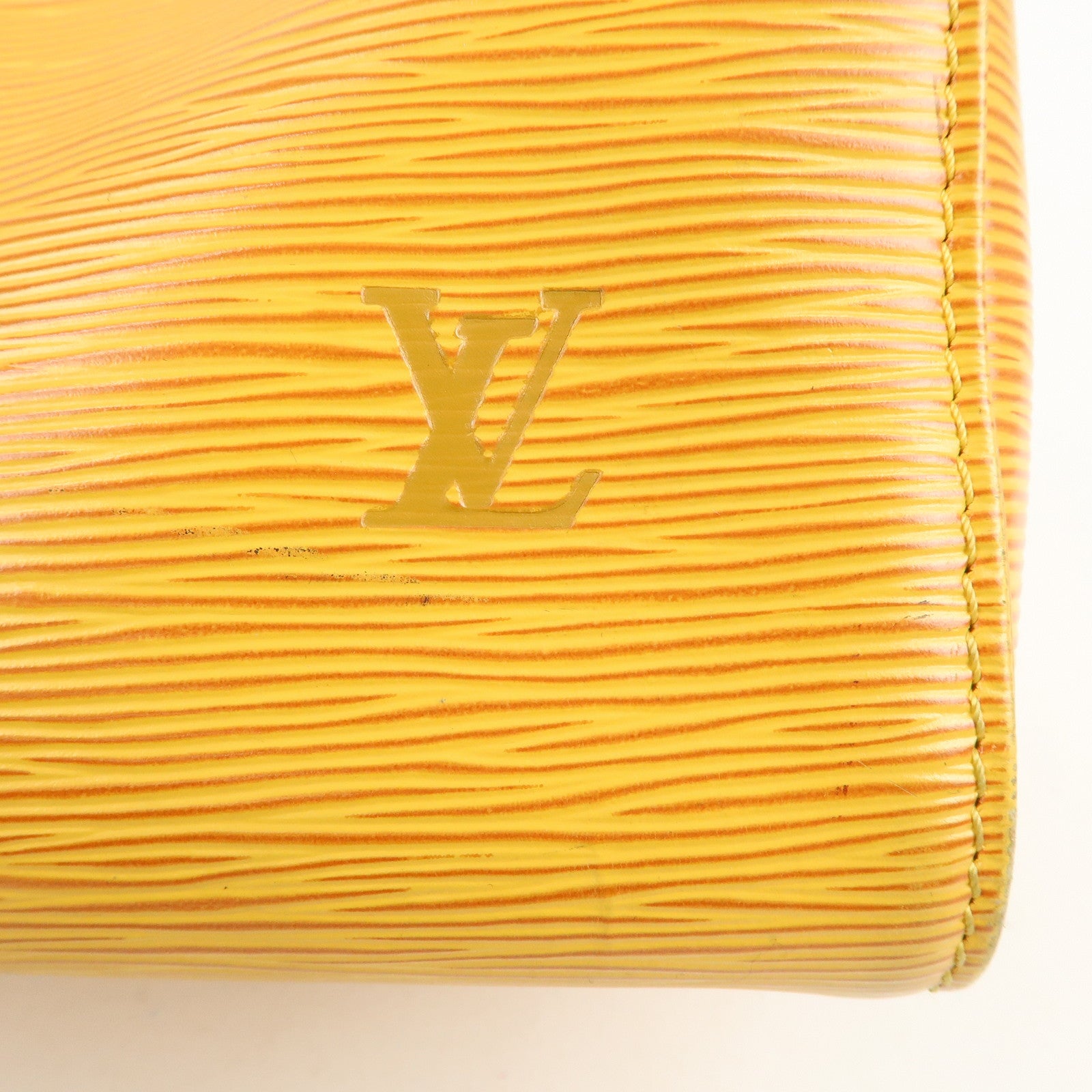 Louis Vuitton Epi Speedy 25 Boston Bag Hand Bag Yellow M43019