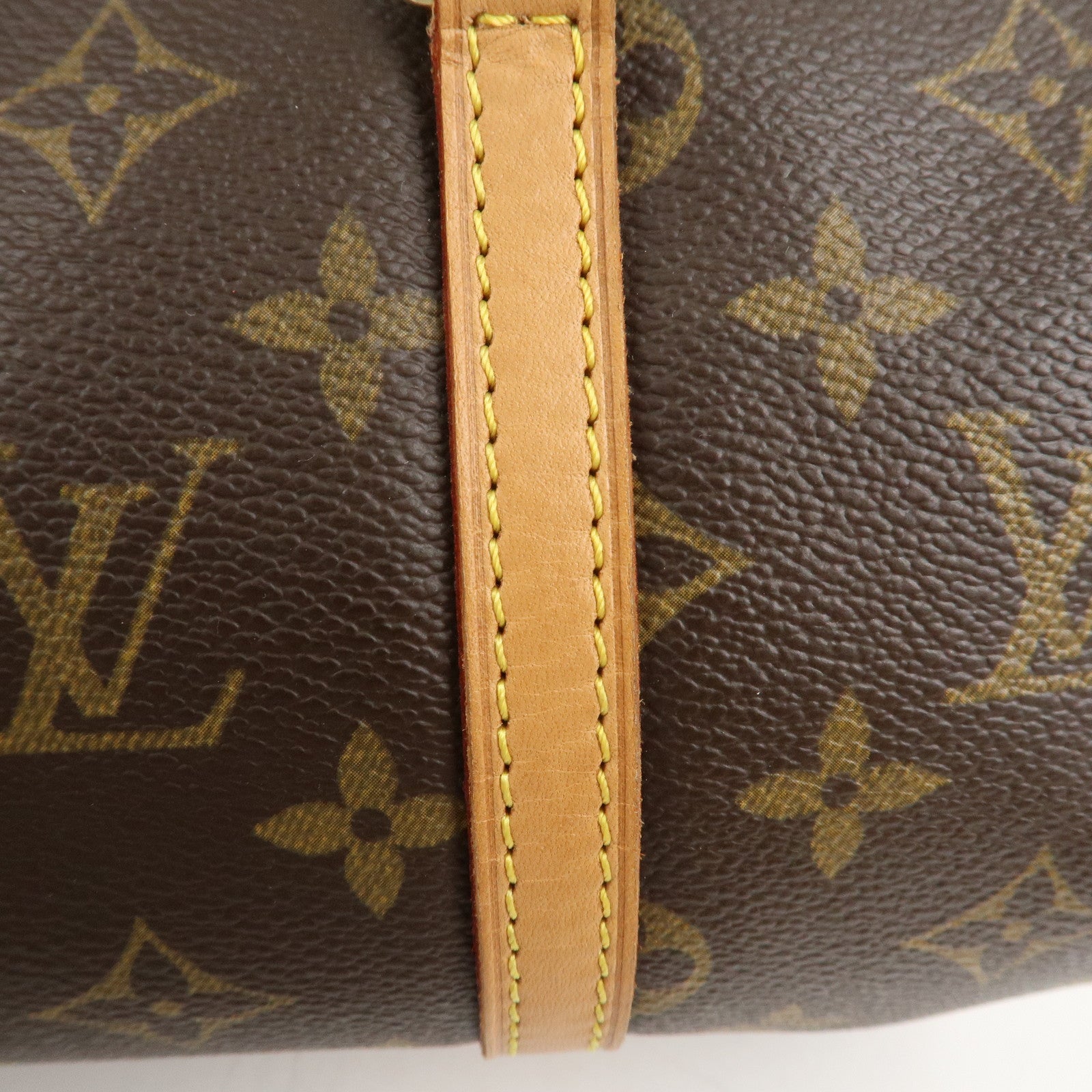 Louis Vuitton Monogram Papillon 30 Hand Bag New Style Brown M51385 Used